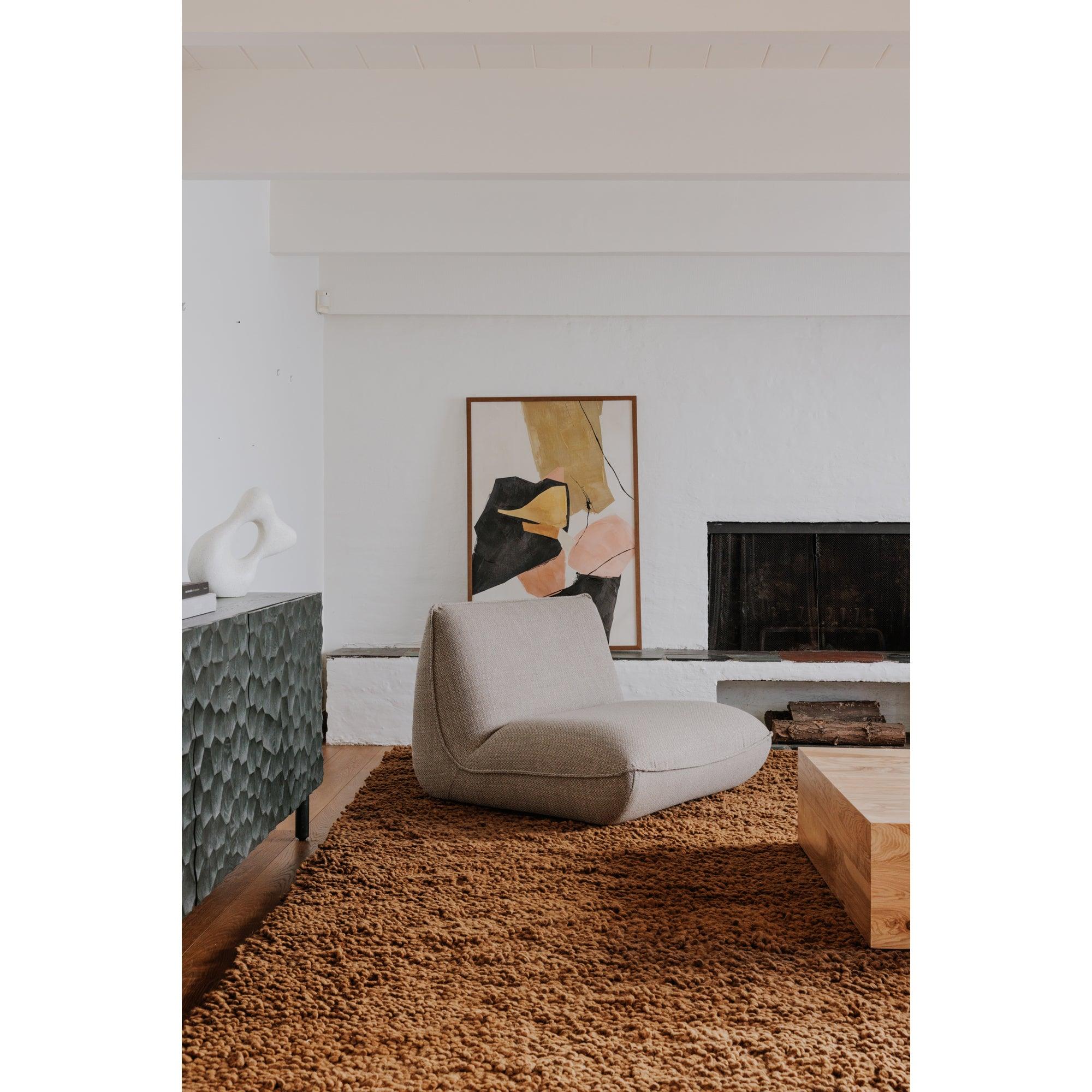 Zeppelin Slipper Chair Speckled Pumice - Frankwebs