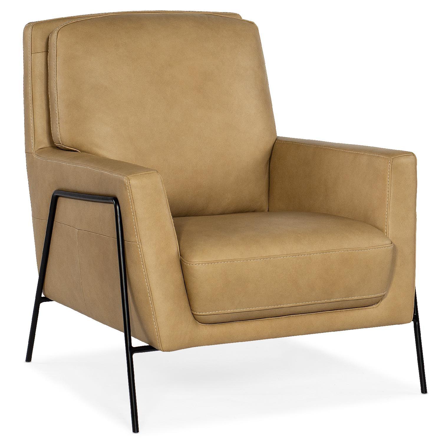 Amette Metal Frame Club Chair - Frankwebs