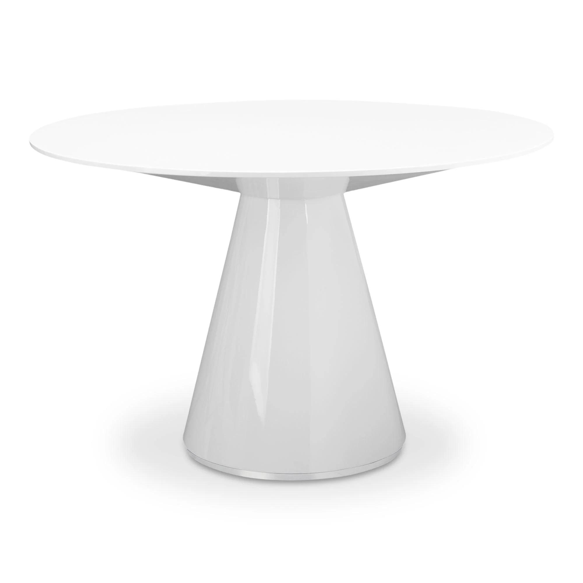 Otago Dining Table Round White - Frankwebs