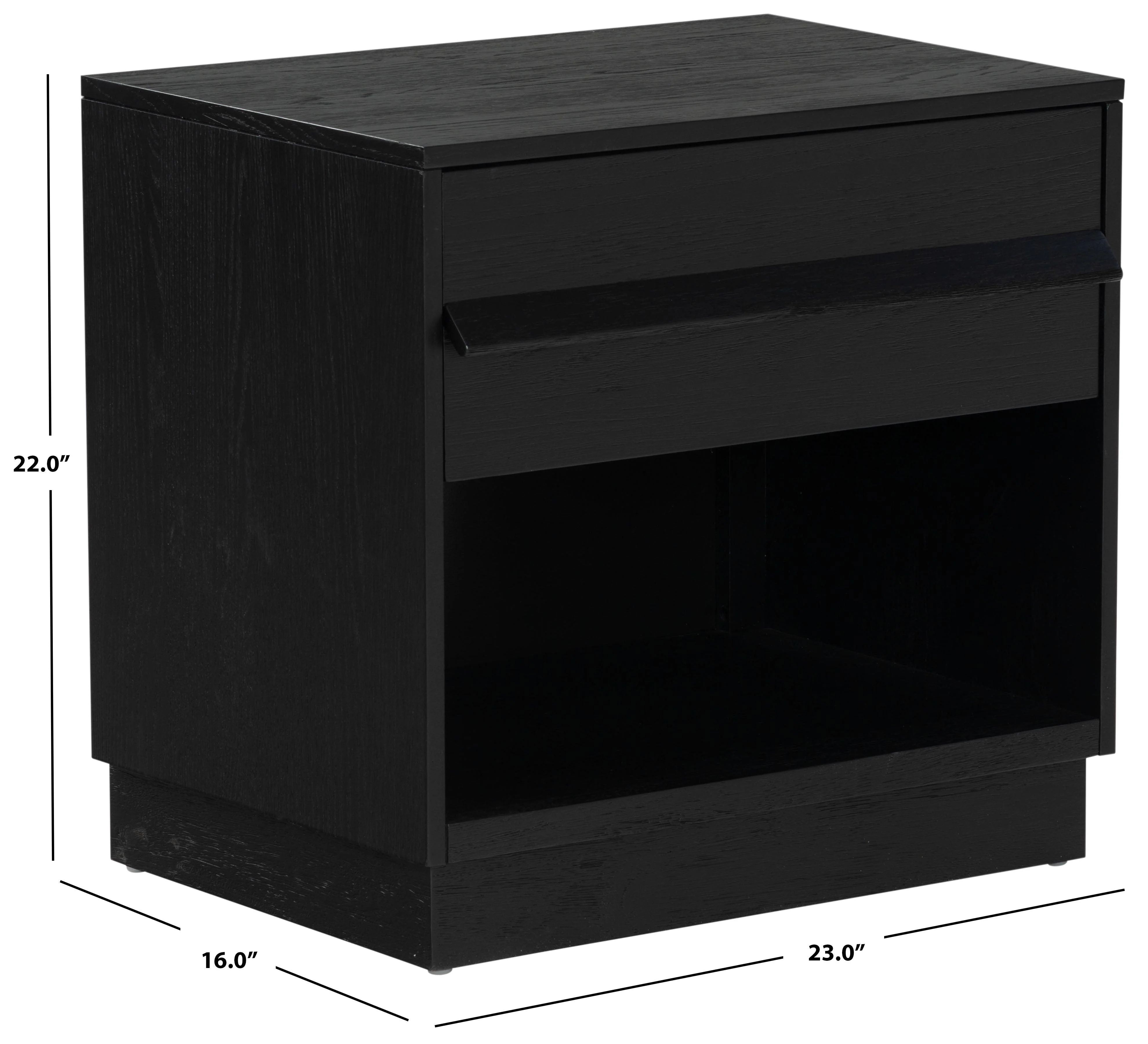 DEIRDRA 1 DRAWER NIGHTSTAND - Frankwebs