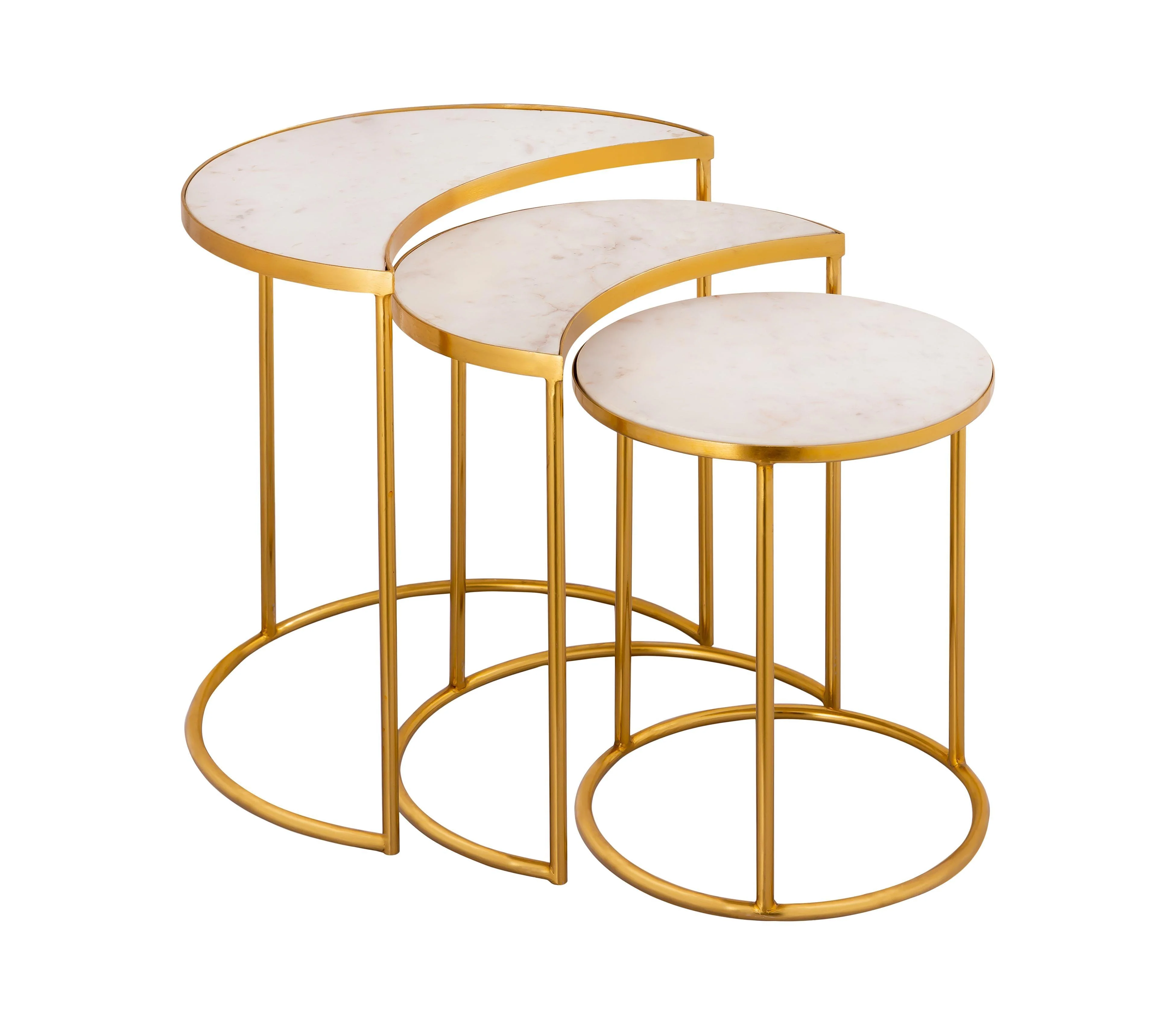 Crescent Nesting Tables - Frankwebs