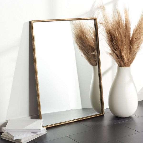 TRISH SMALL RECTANGLE METAL MIRROR - Frankwebs