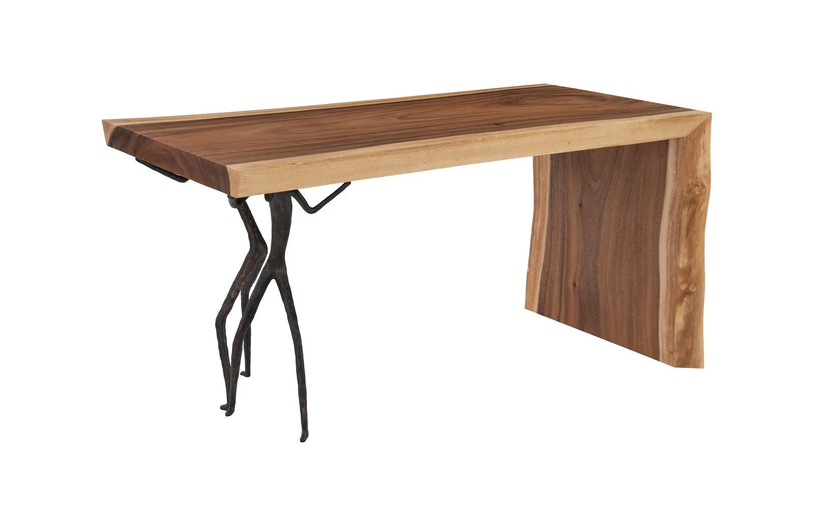 Atlas Desk, Natural, Waterfall Leg - Frankwebs
