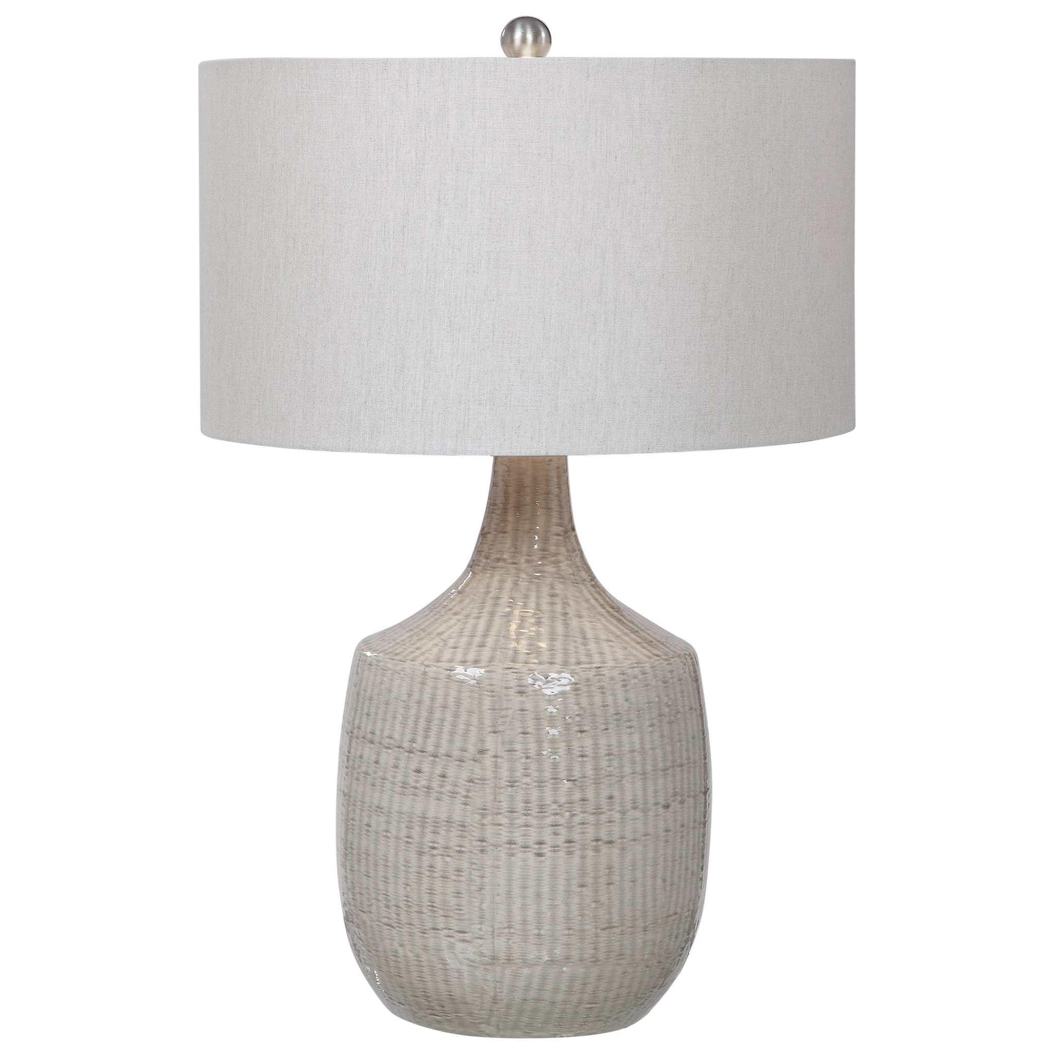 FELIPE GRAY TABLE LAMP - Frankwebs