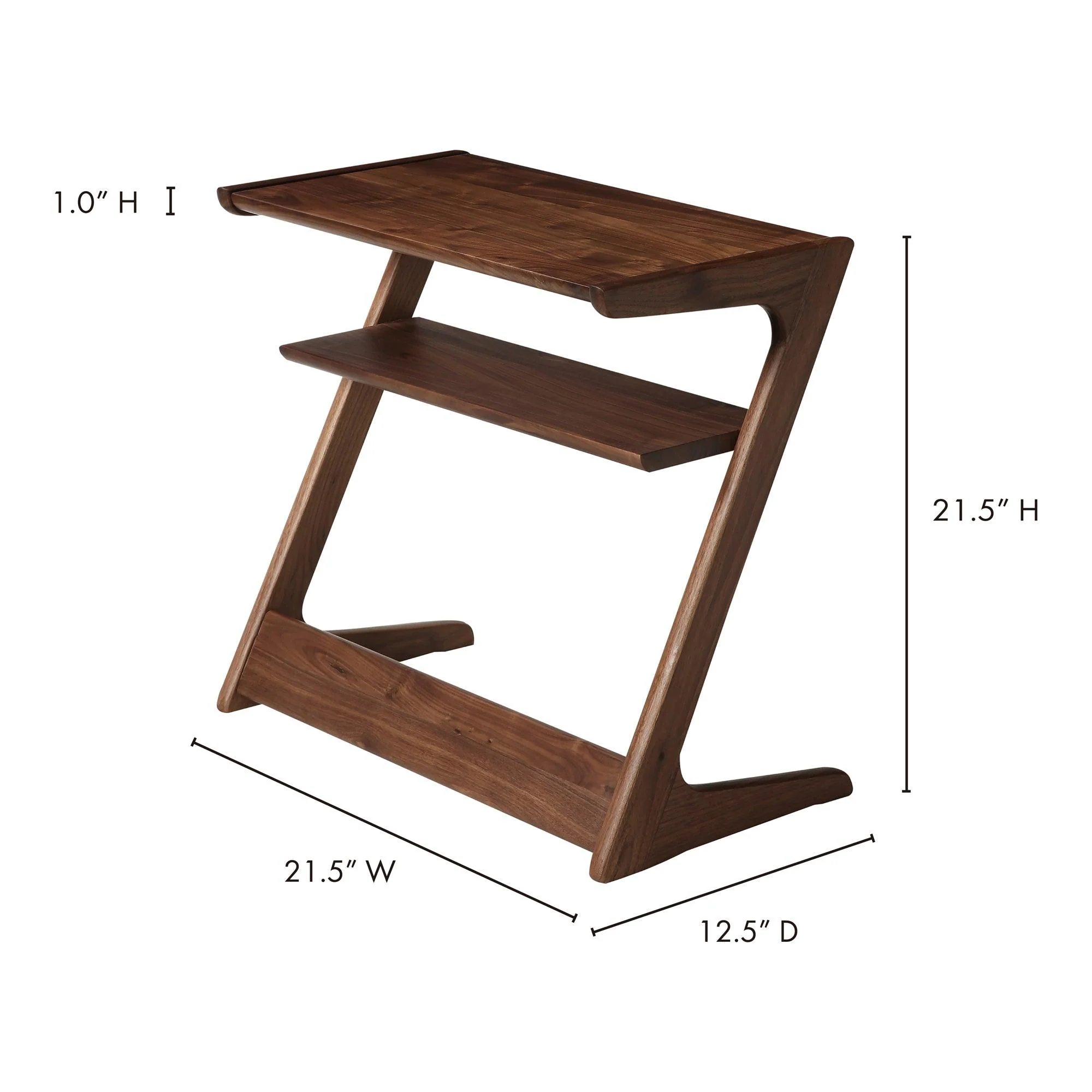 Sakai Accent Table Walnut - Frankwebs