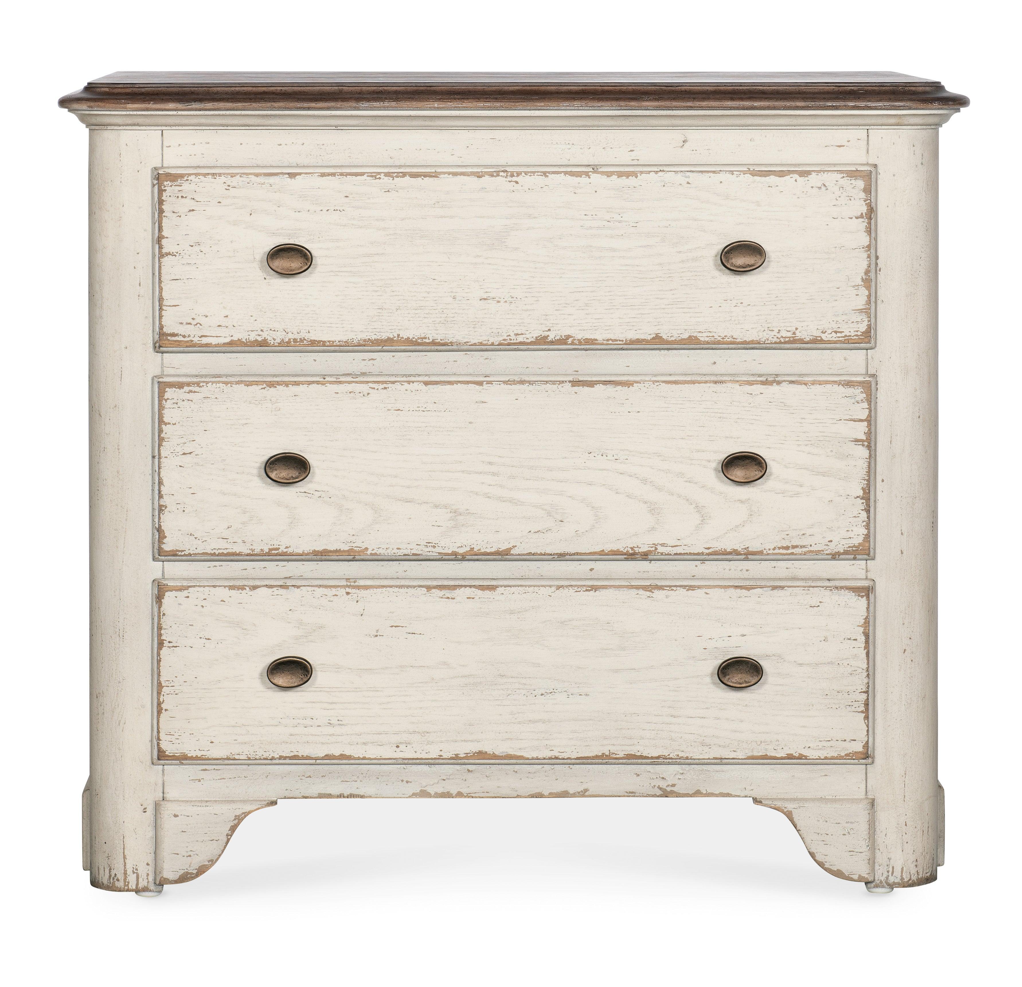 Americana Three-Drawer Nightstand 2 - Daisy - Frankwebs