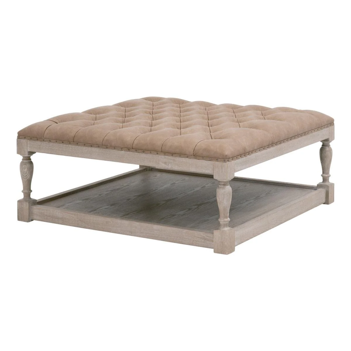 Townsend Tufted Upholstered Coffee Table - Frankwebs