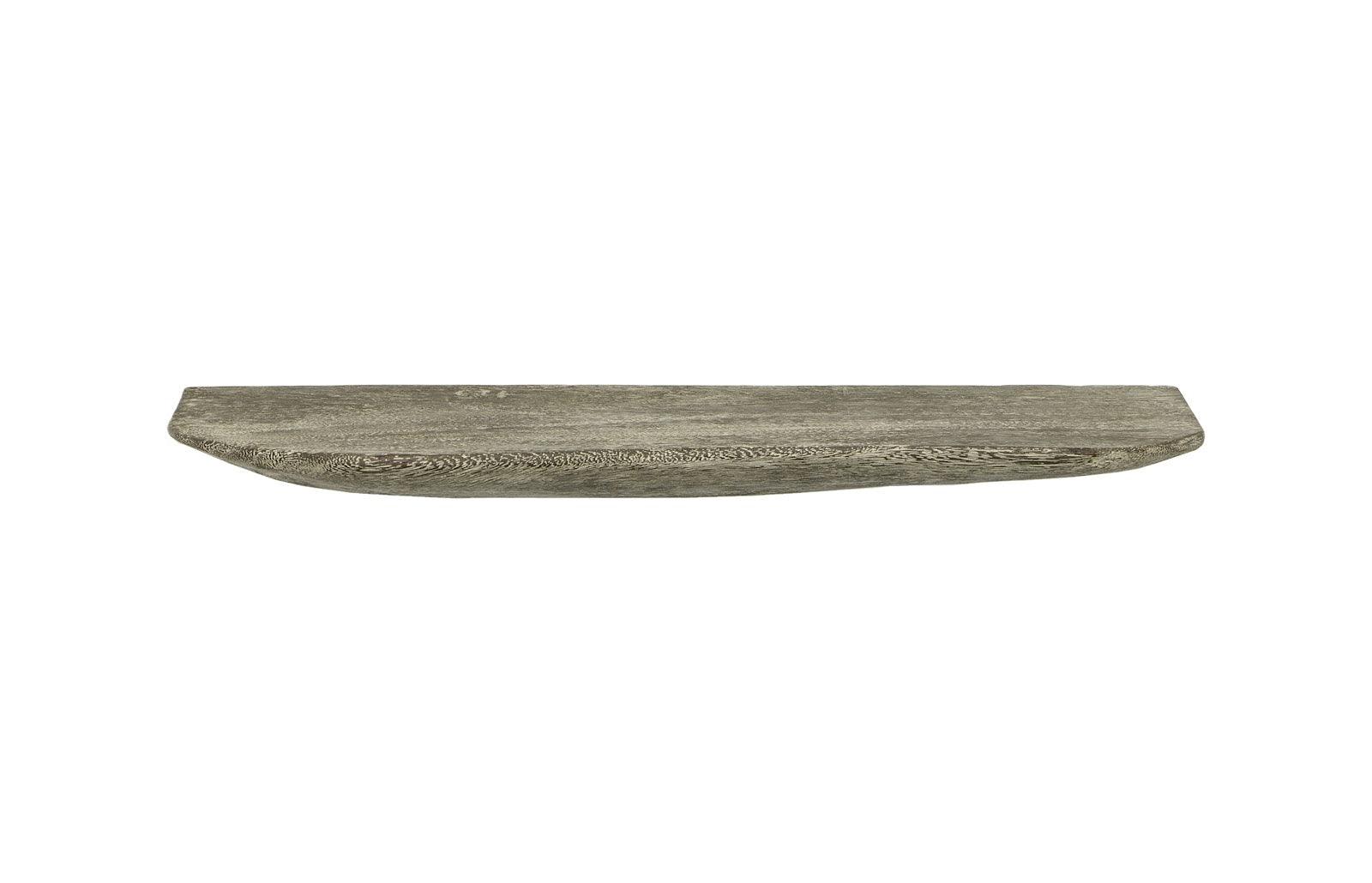 Floating Wall Shelf, Gray Stone, Large - Frankwebs