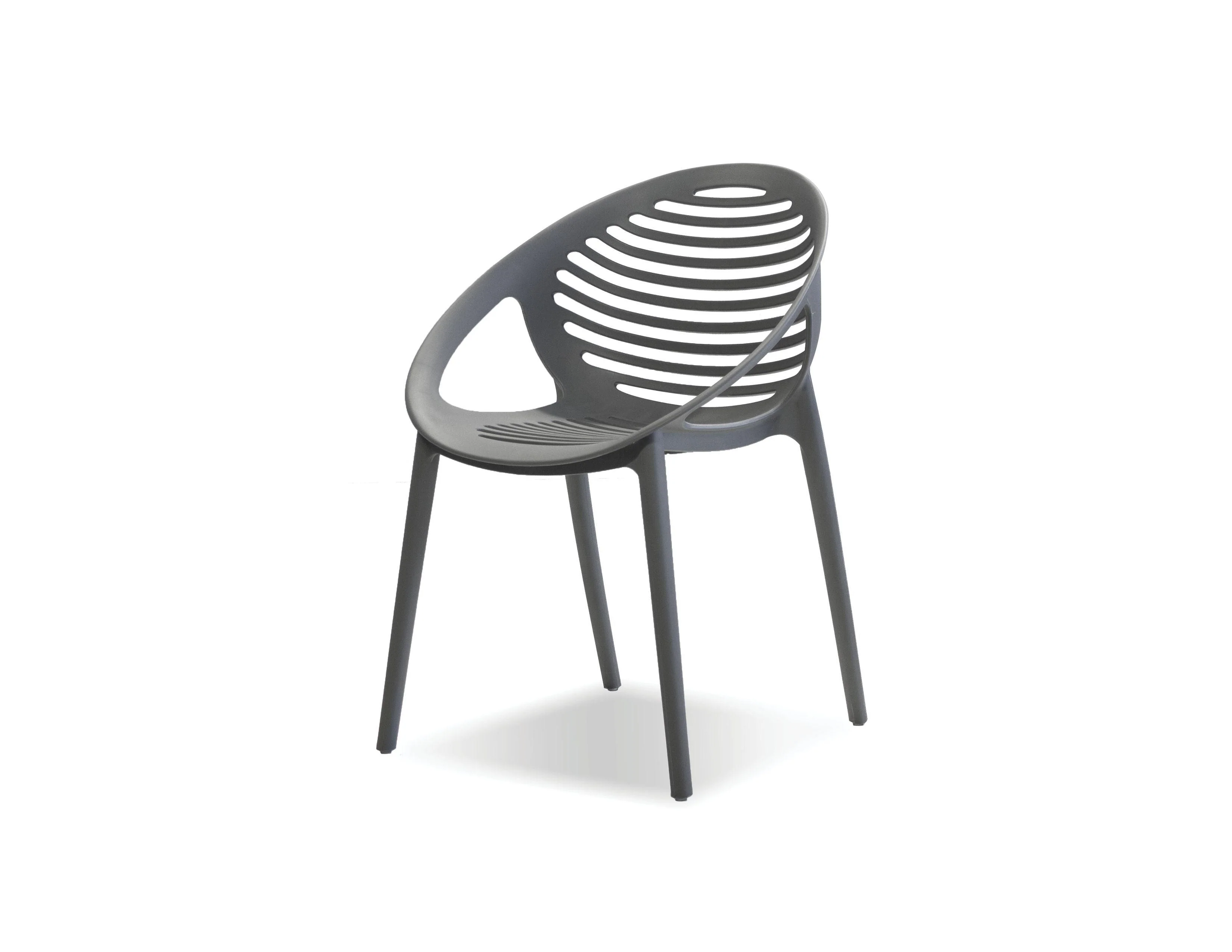 GRAVELY Dining Chair Stackable - Set Of 4 - Frankwebs