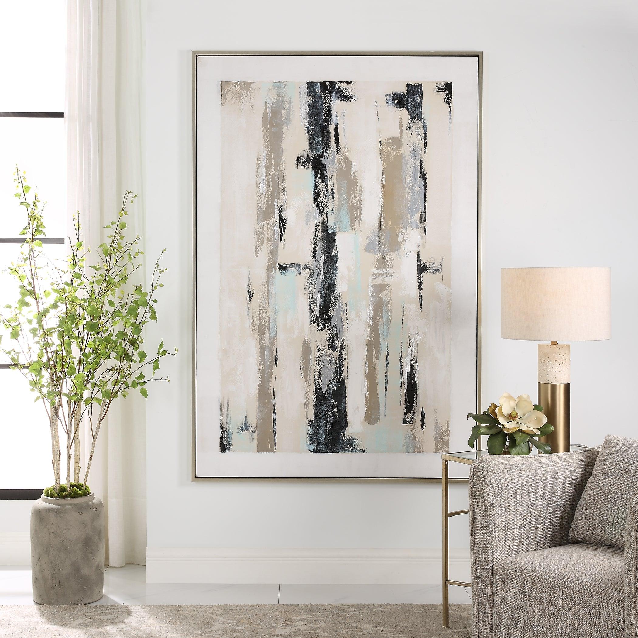 Placidity Hand Painted Abstract Art - Frankwebs