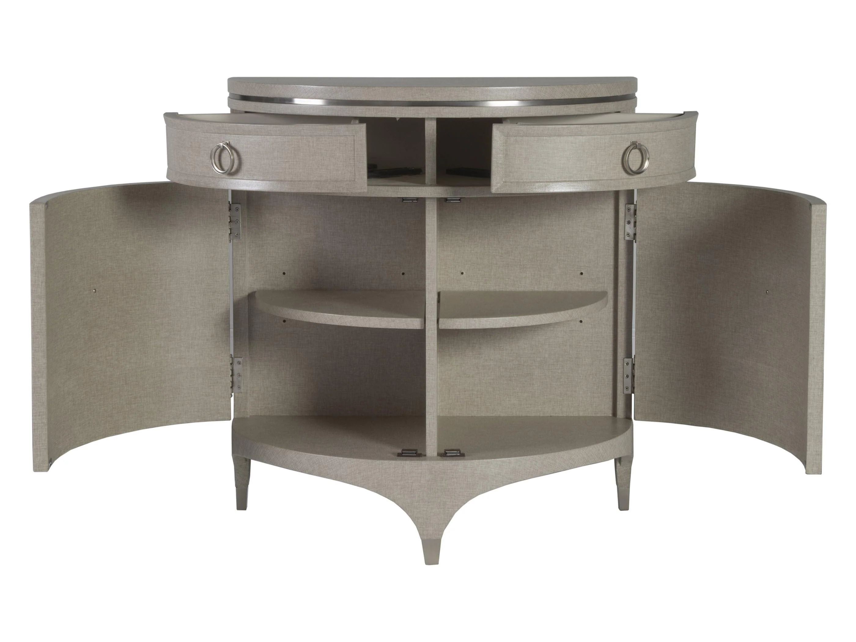 Signature Designs Zeitgeist Linen Demilune Chest - Frankwebs