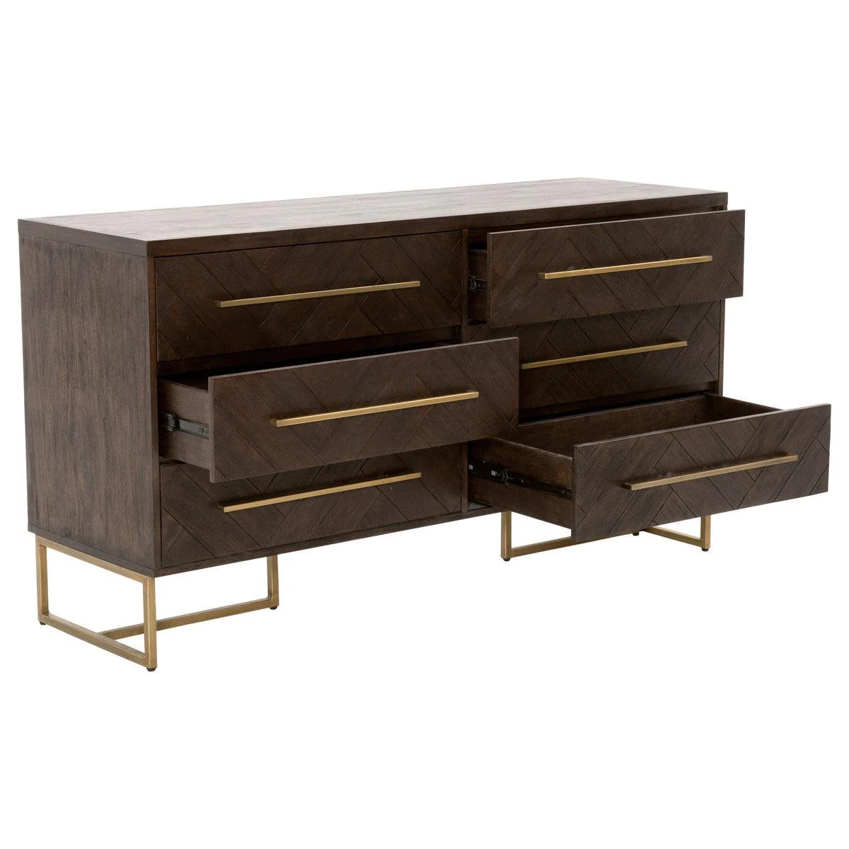 Mosaic 6-Drawer Double Dresser - Frankwebs
