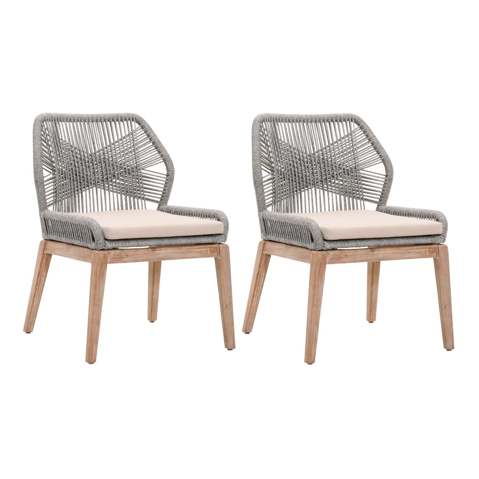 Loom Dining Chair, Set of 2 - Frankwebs