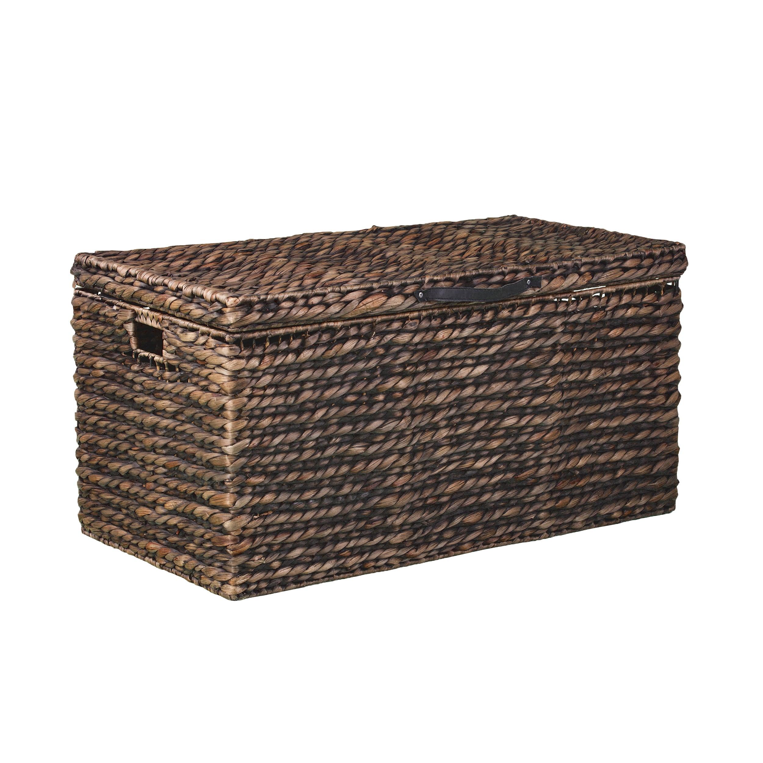 Bruneau Water Hyacinth Cocktail Storage Trunk Table - Frankwebs