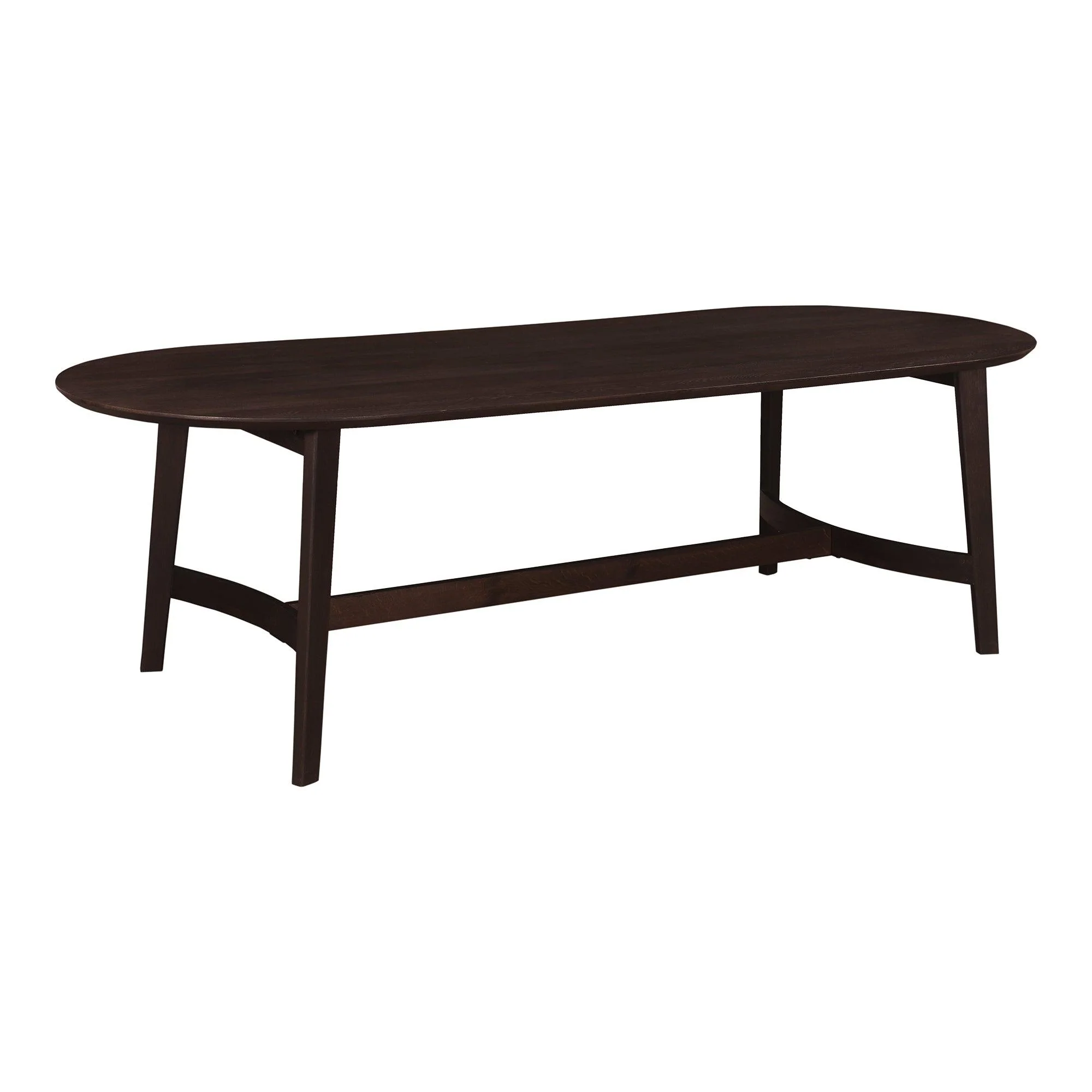 Trie Dining Table Small Dark Brown - Frankwebs