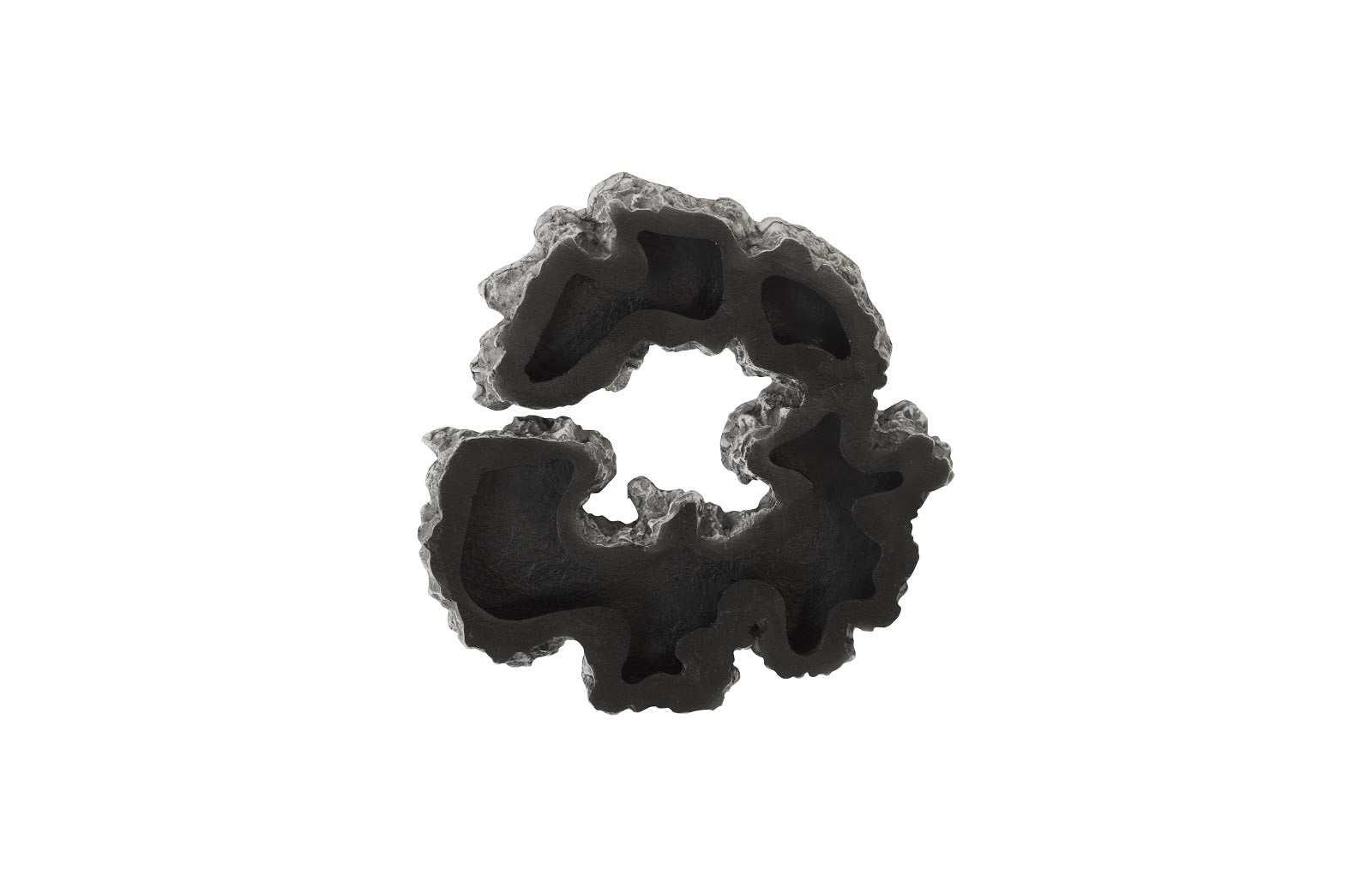 Lava Slice Wall Art, Resin, Stainless Steel, SM - Frankwebs