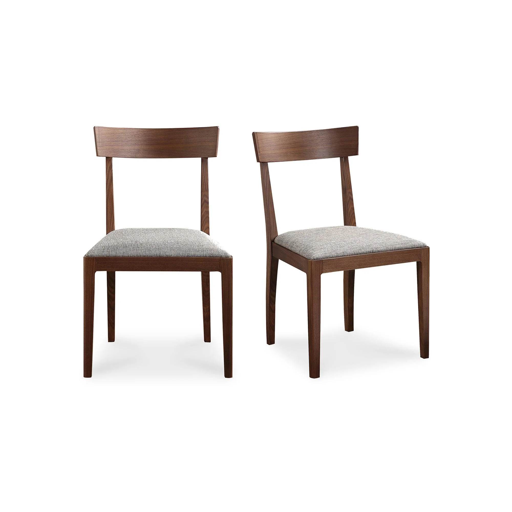 Leone Dining Chair Walnut - Set Of Two - Frankwebs
