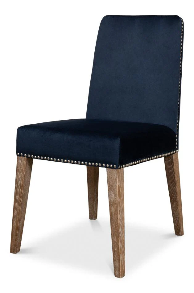 Franklin Side Chair - Navy Blue - Set of 2 - Frankwebs
