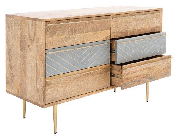 LENI 6 DRAWER CEMENT DRESSER - Frankwebs