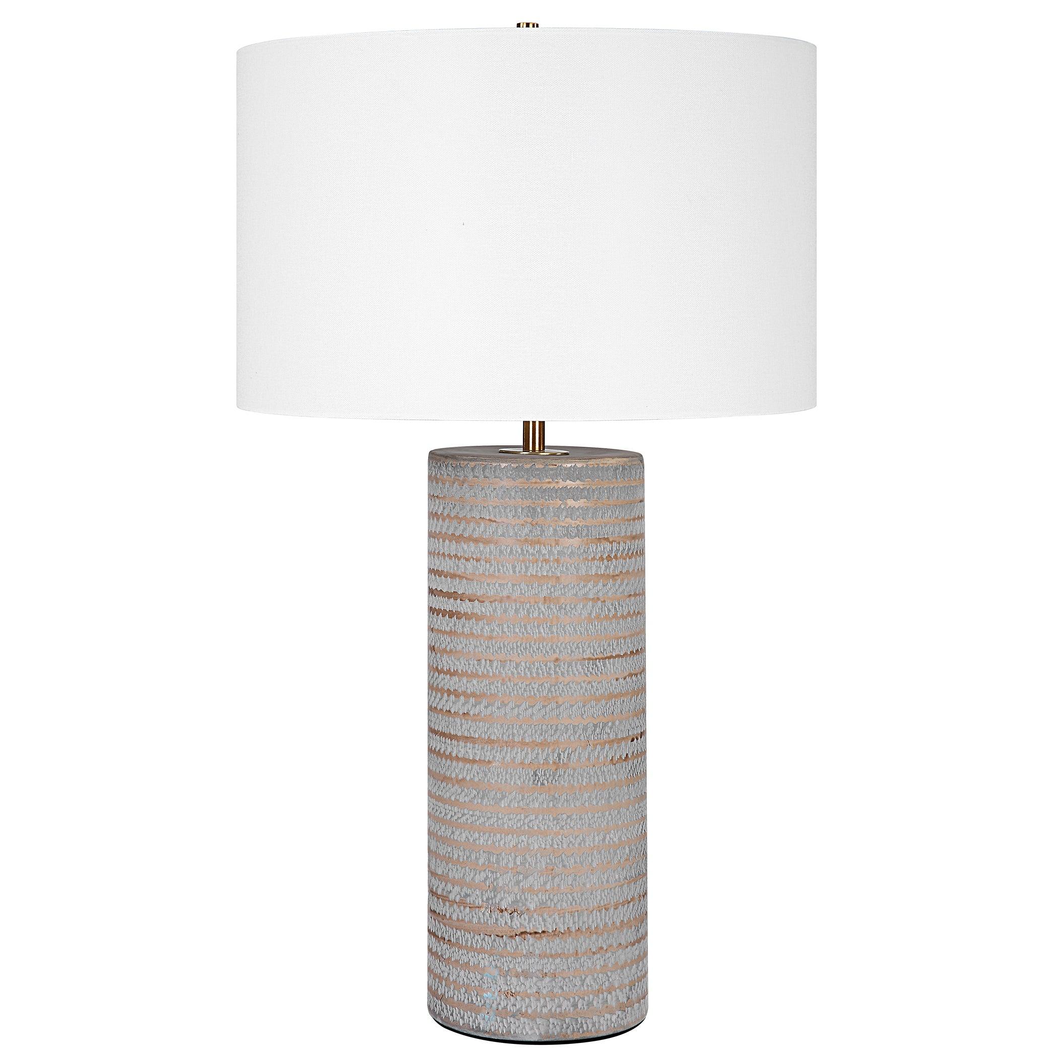 MONOLITH GRAY TABLE LAMP - Frankwebs