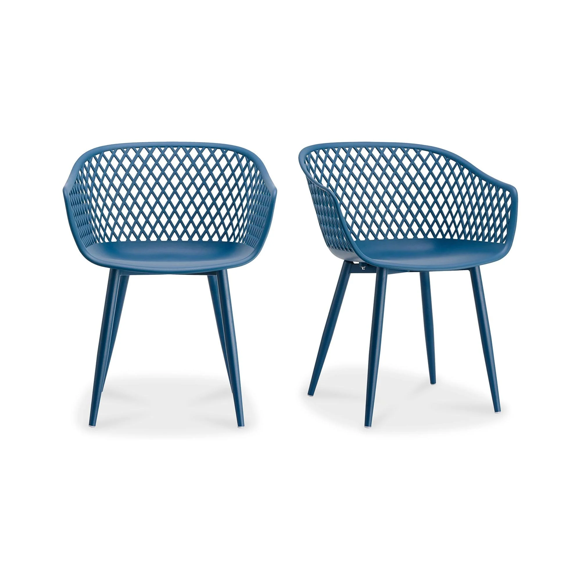 Piazza Outdoor Chair Blue - Set Of Two - Frankwebs