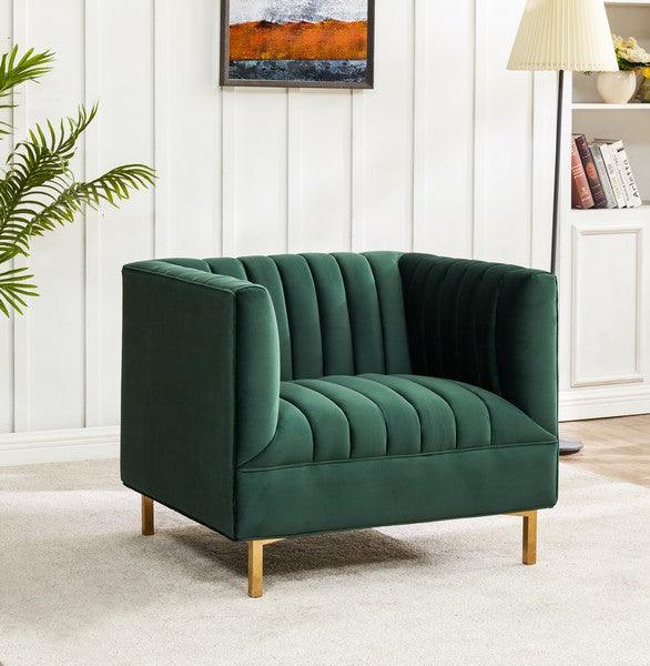 DORIS VELVET CLUB CHAIR - Frankwebs