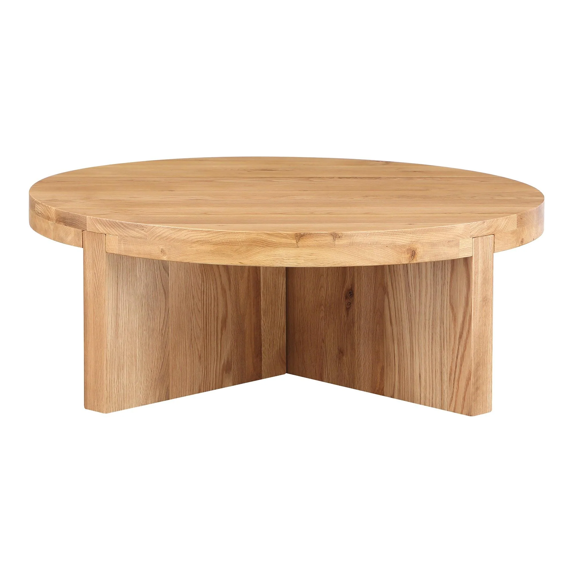 Folke Round Coffee Table Natural - Frankwebs