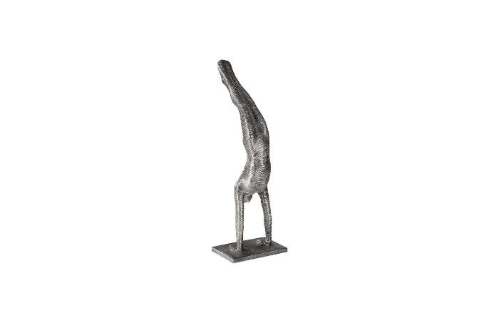 Handstand Sculpture, Aluminum, Small - Frankwebs