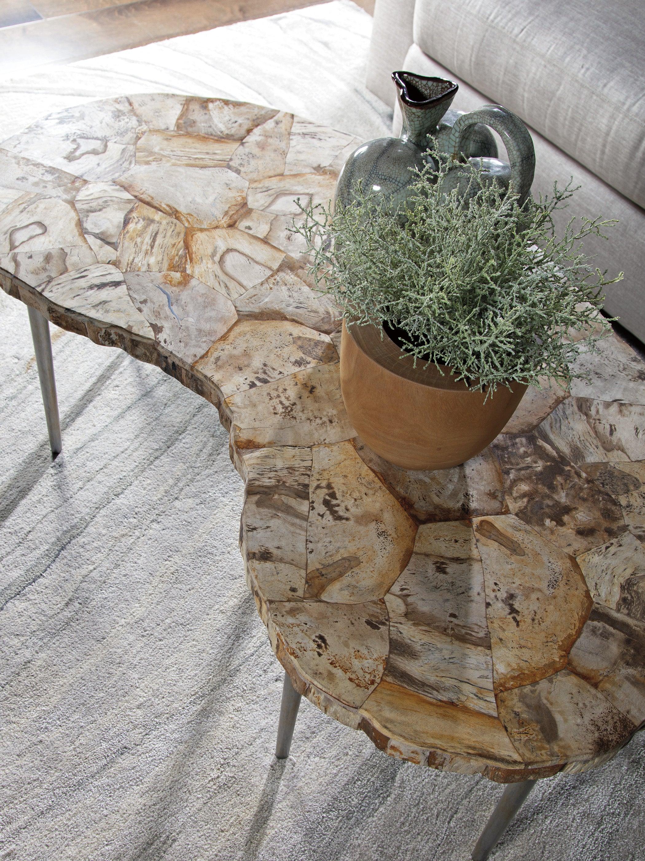 Signature Designs Caldera Kidney Cocktail Table - Frankwebs