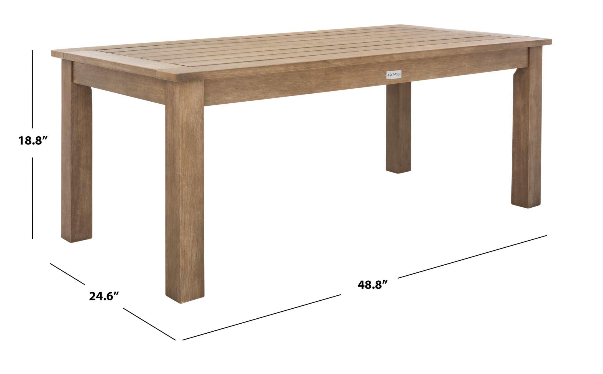 SANTA CRUZ PATIO COFFEE TABLE - Frankwebs