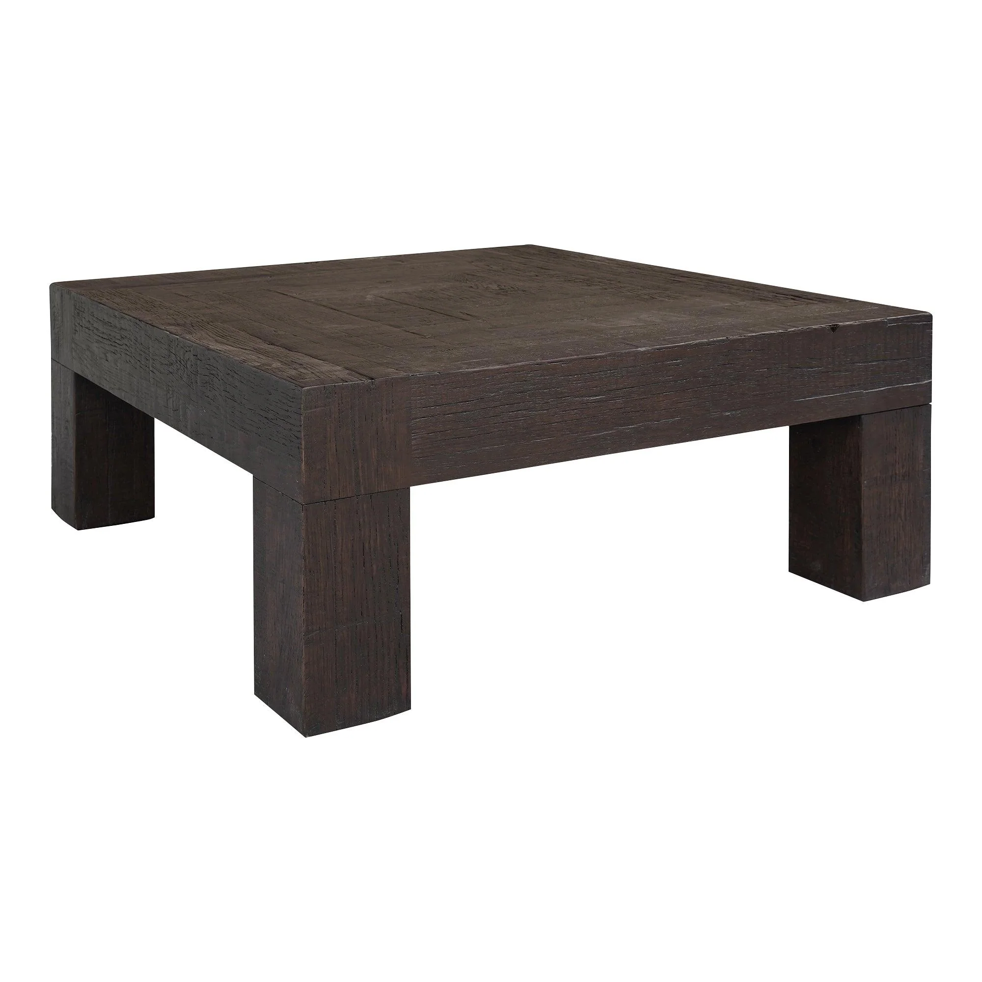 Evander Coffee Table Rustic Brown - Frankwebs