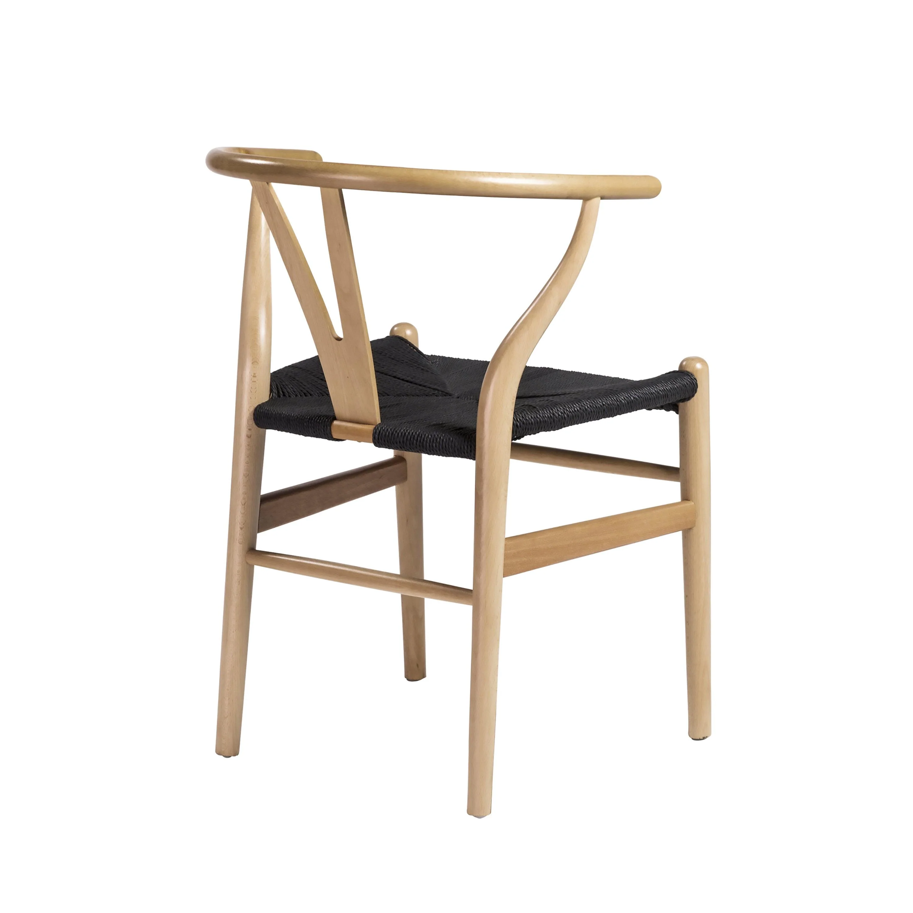 Evelina Side Chair with Stained Framed and Rush Seat - Set of 2 - Frankwebs