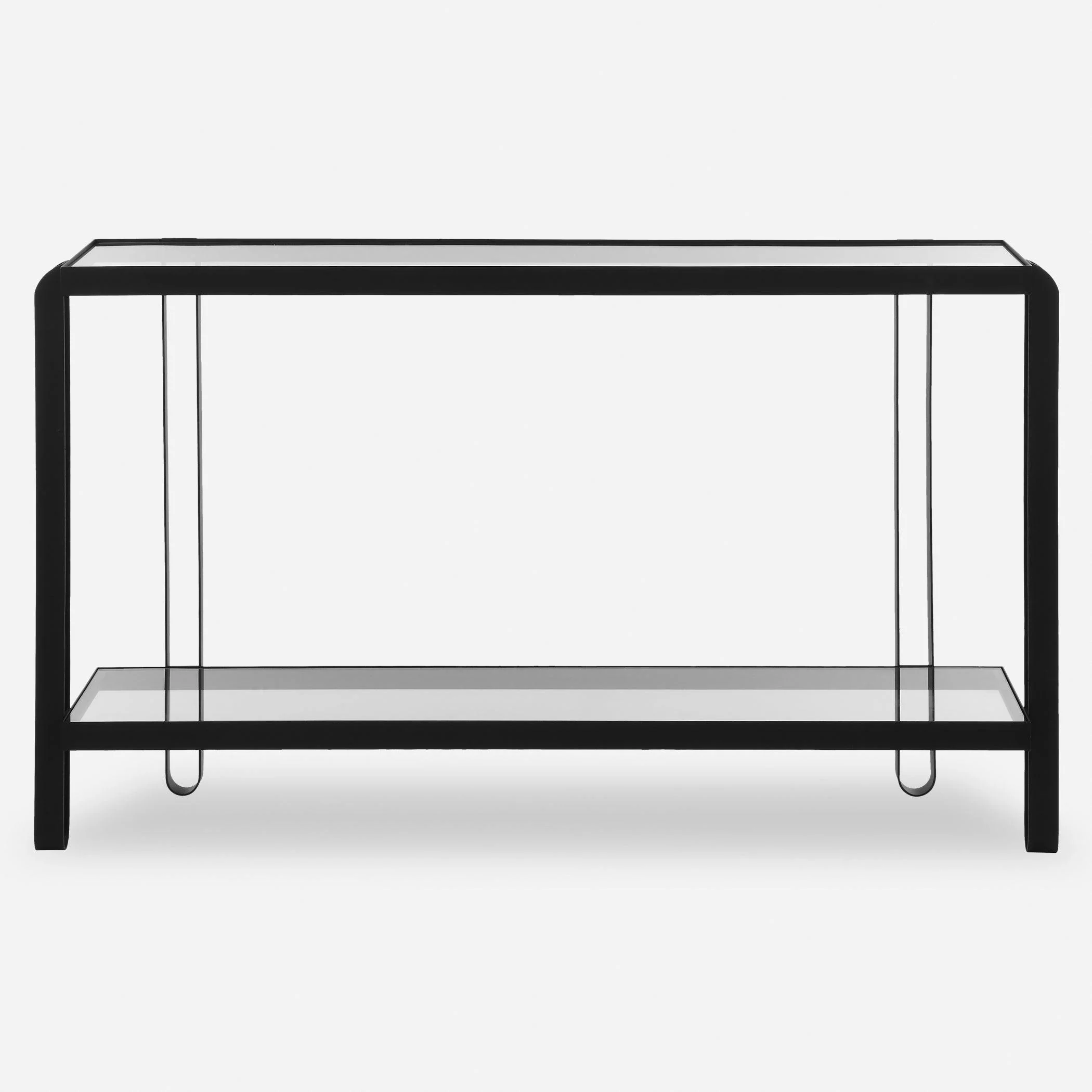 Shadow Black Iron Console Table - Frankwebs