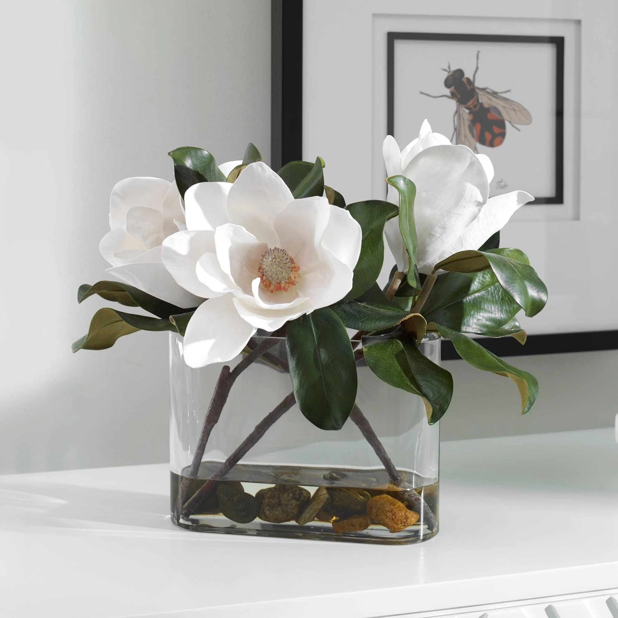 Middleton Magnolia Flower Centerpiece - Frankwebs