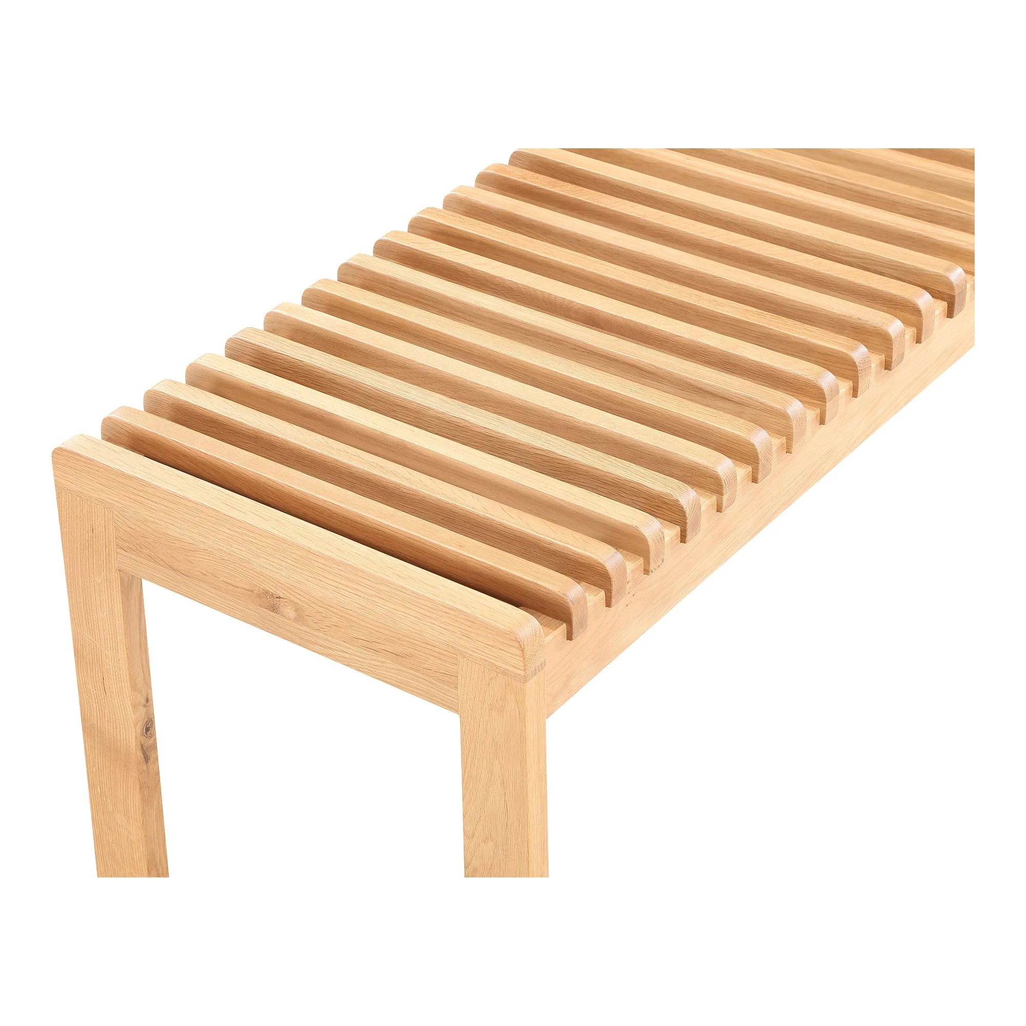 Rohe Oak Bench Natural - Frankwebs