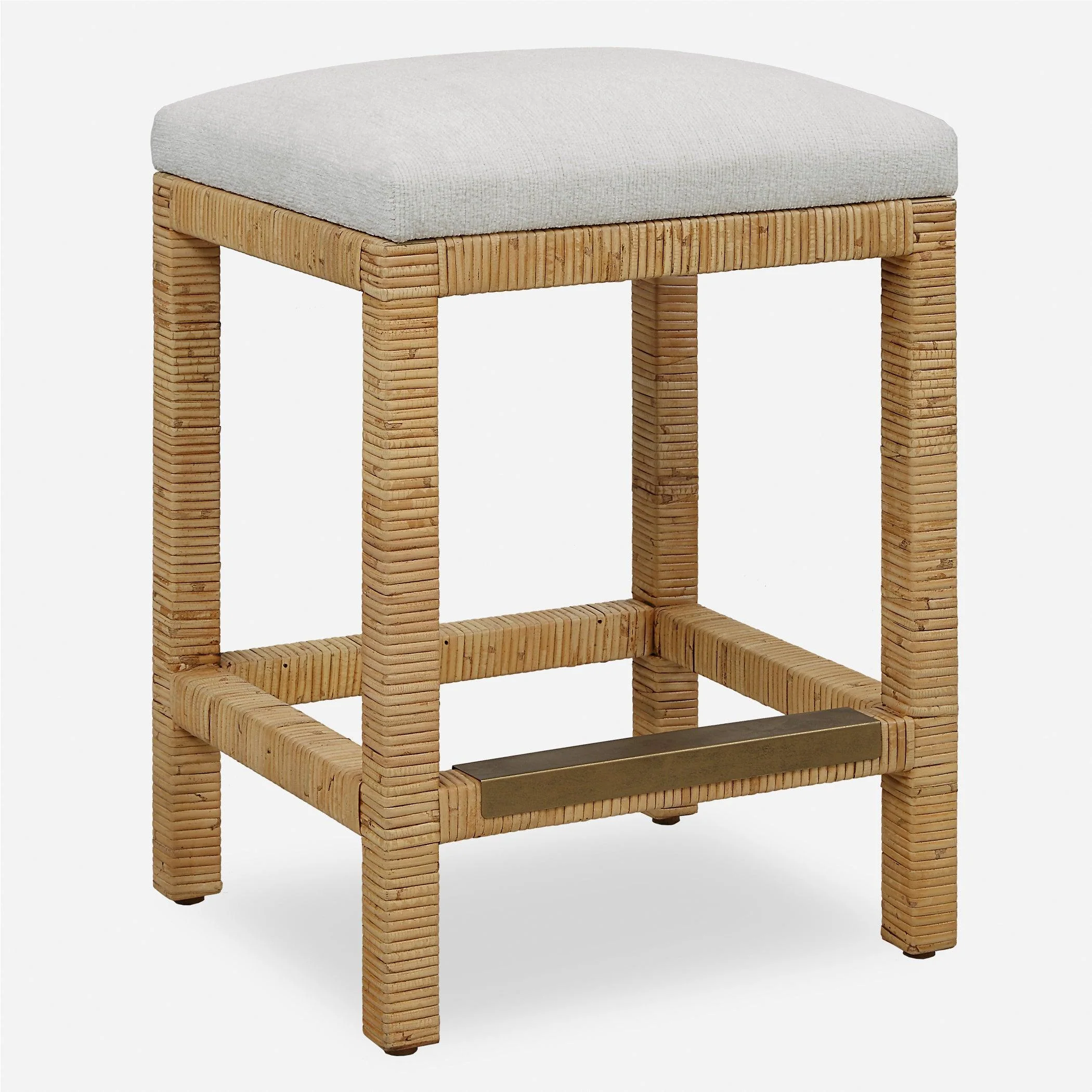 Muriel Rattan Counter Stool - Frankwebs