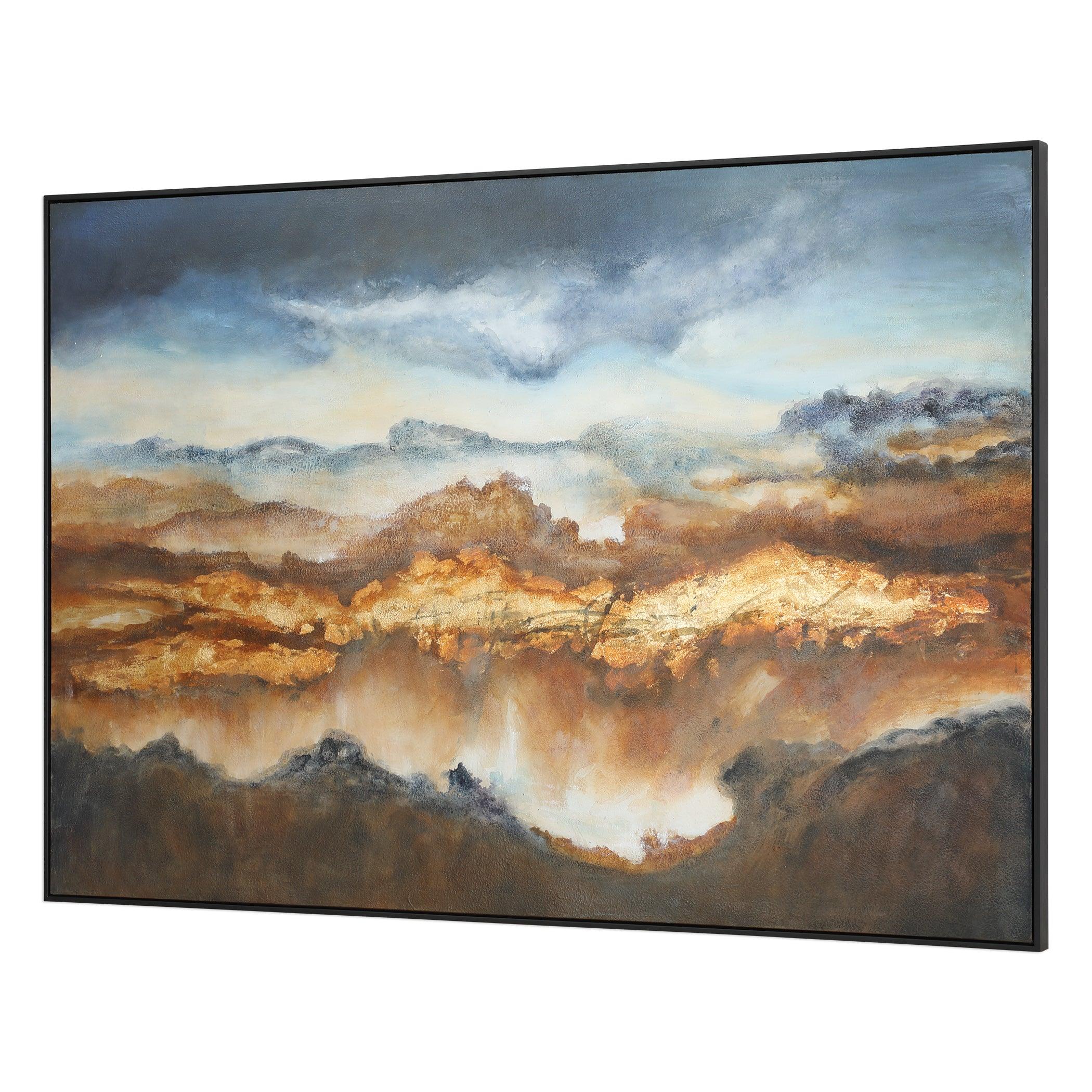 Valley Of Light Landscape Art - Frankwebs