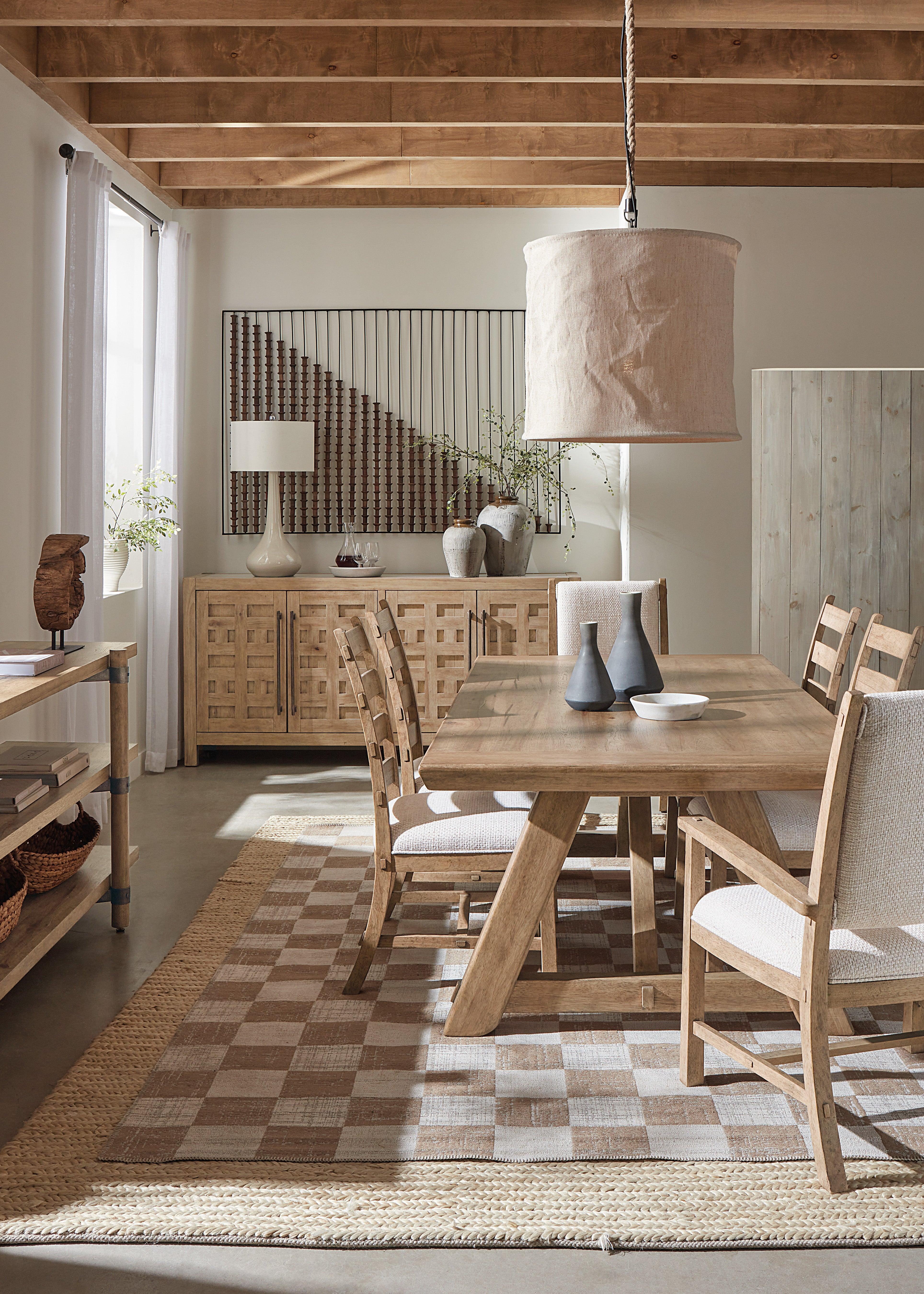 Vineyard Row Post Back Upholstered Arm Chair - Frankwebs