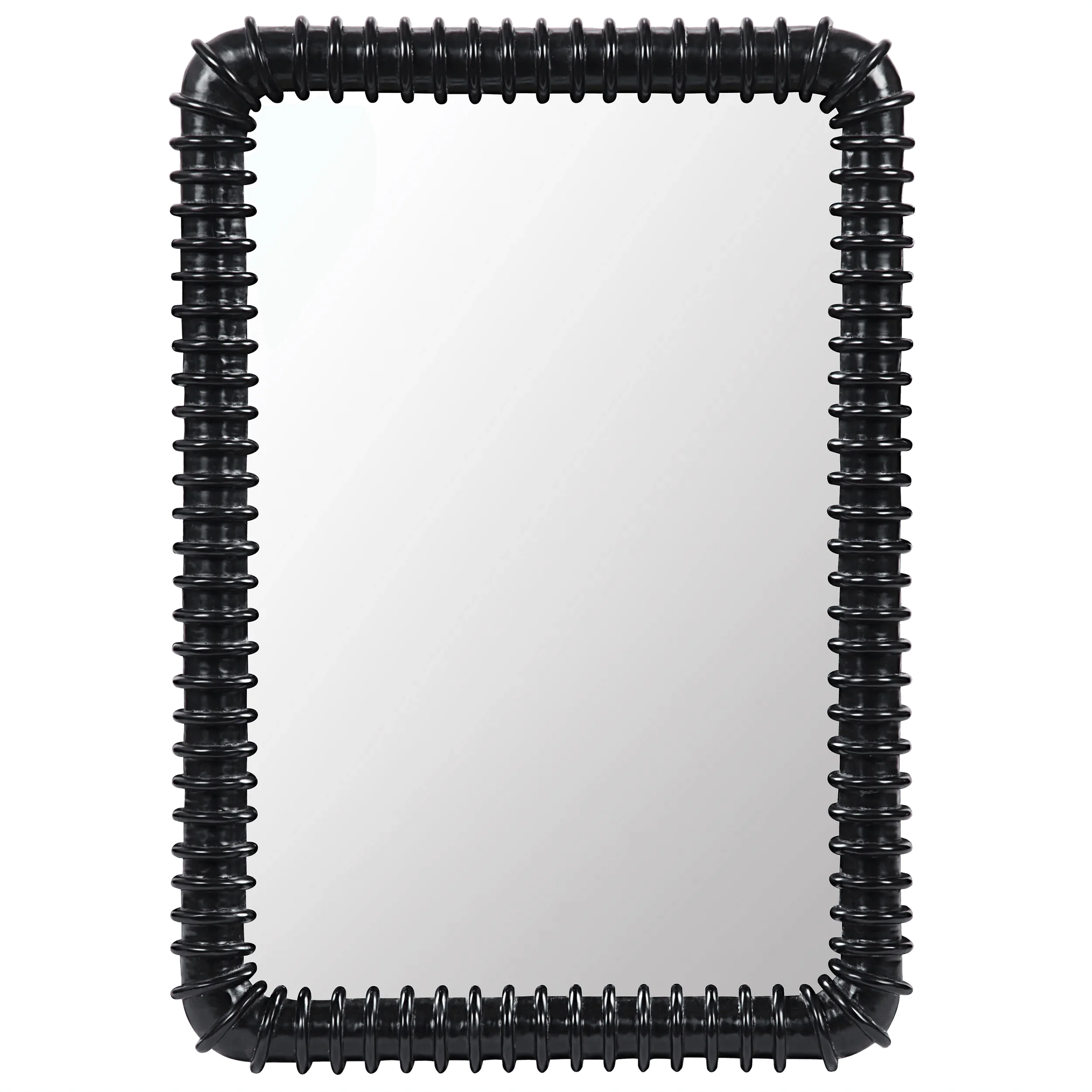 Toshi Mirror, Hand Rubbed Black - Frankwebs