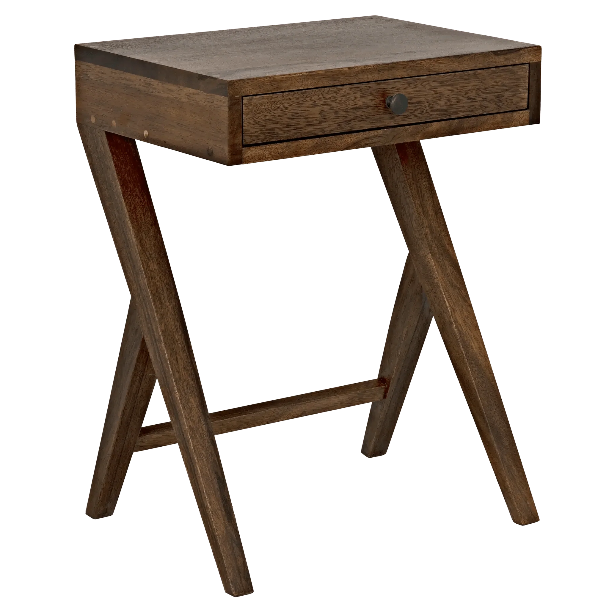 Peter Side Table, Dark Walnut - Frankwebs