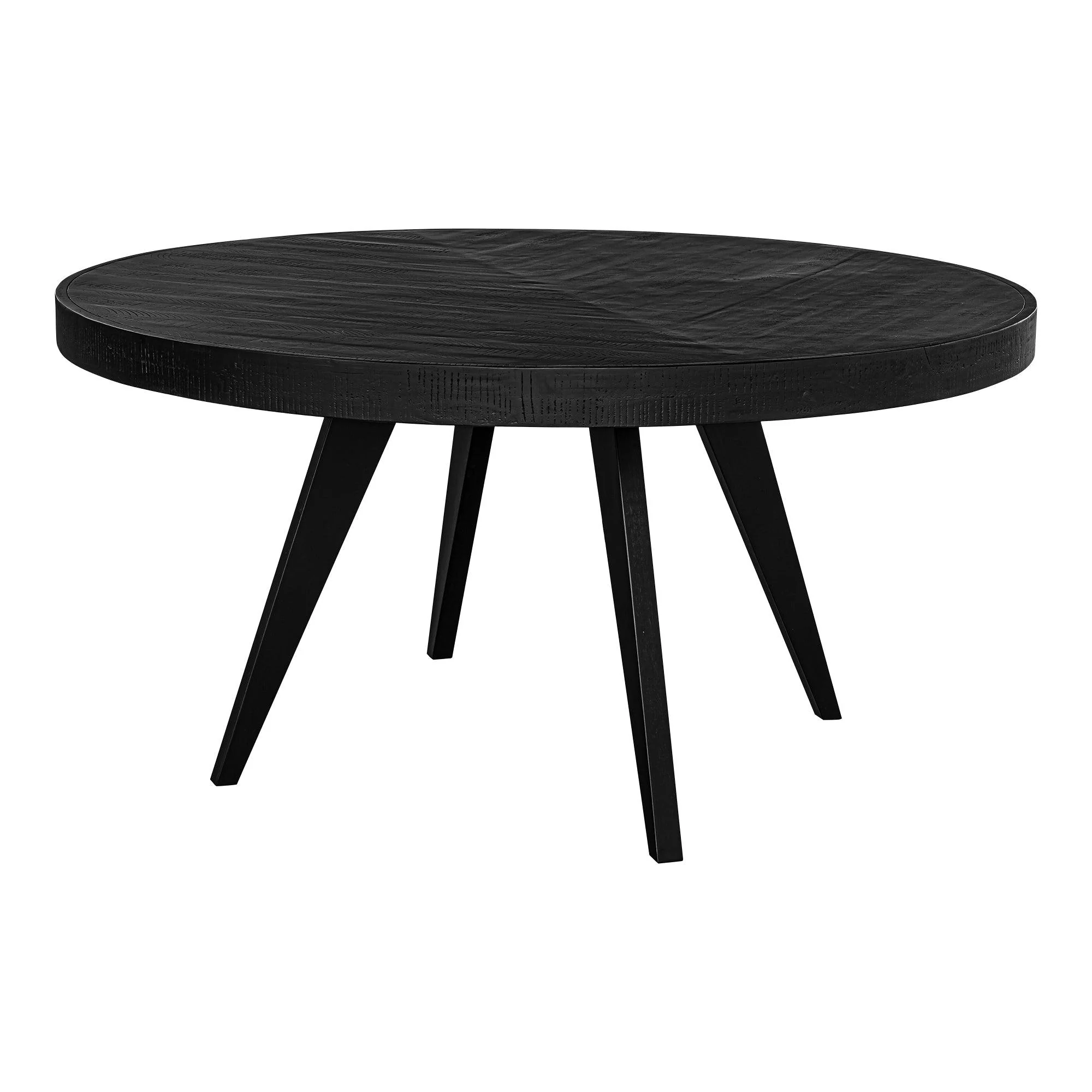 Parq 60In Round Dining Table Black - Frankwebs