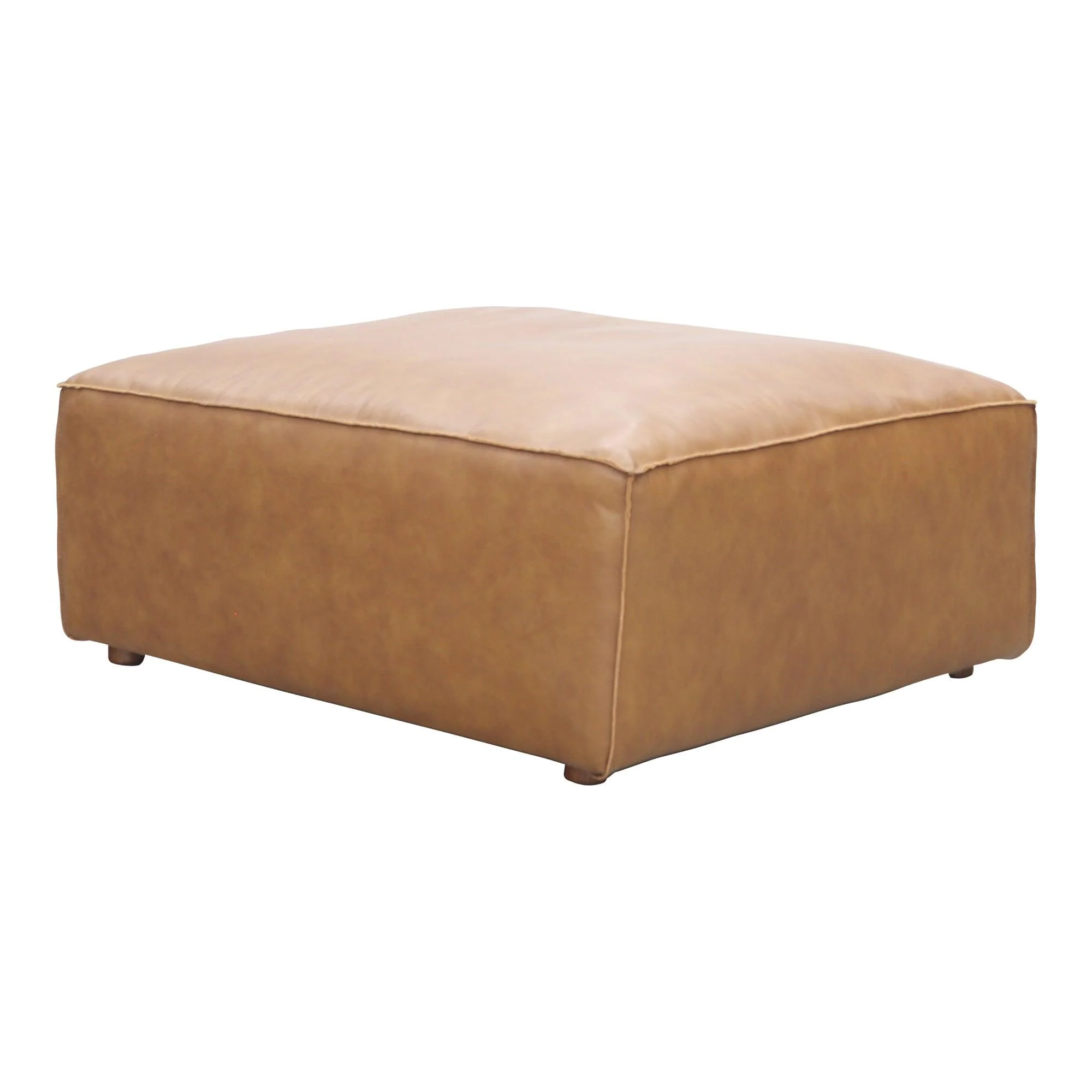 Form Ottoman Sonoran Tan Leather - Frankwebs
