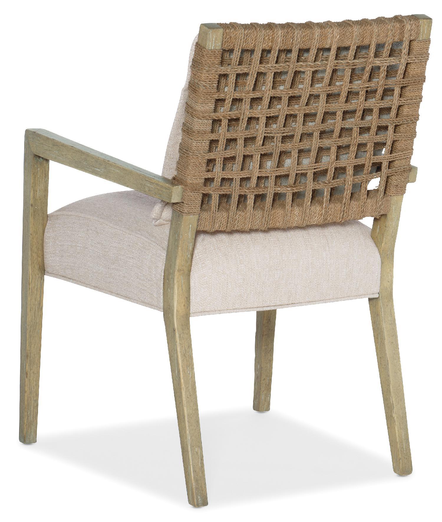 Surfrider Woven Back Arm Chair - Set of 2 - Frankwebs