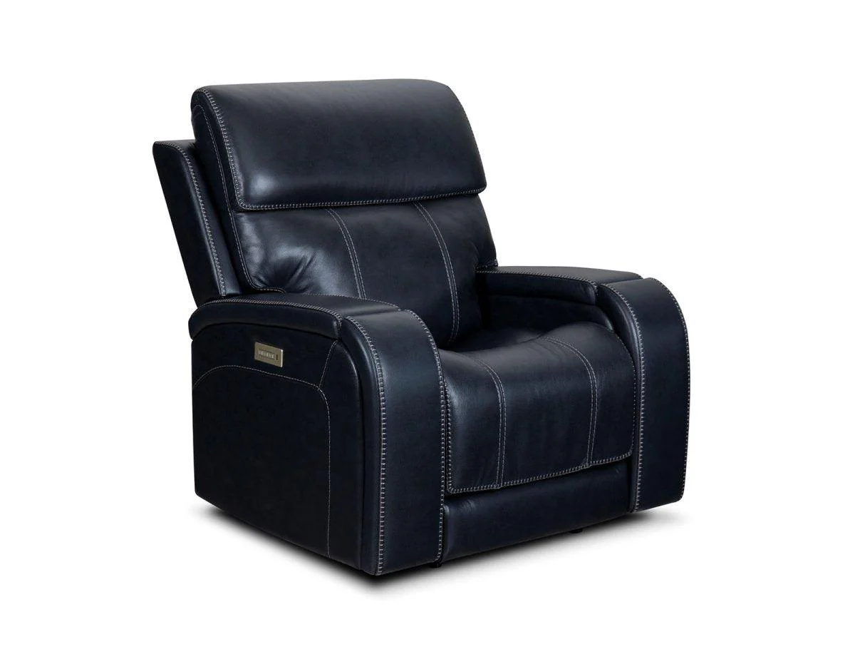 Glenwood Power Recliner w/Power Head Rest - Frankwebs