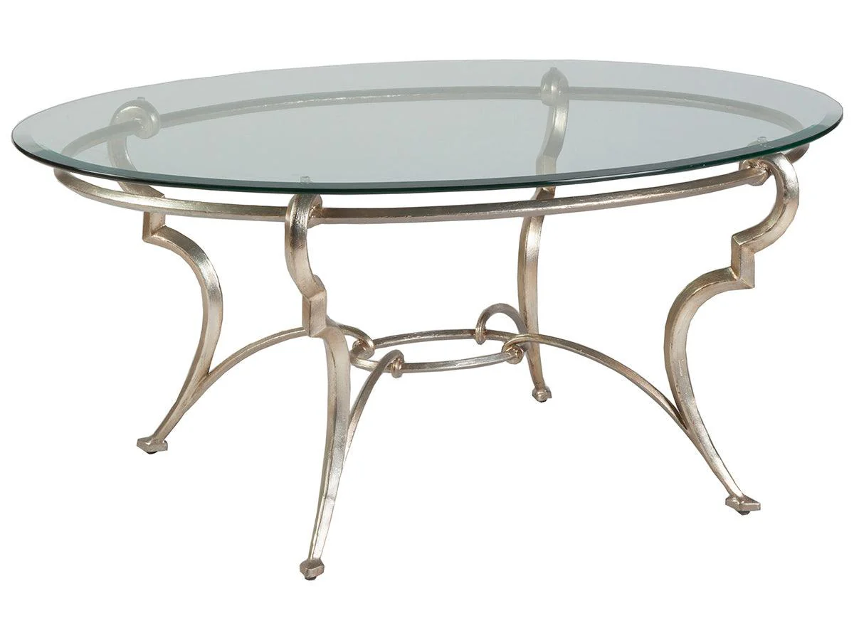 Signature Designs Colette Oval Cocktail Table - Frankwebs