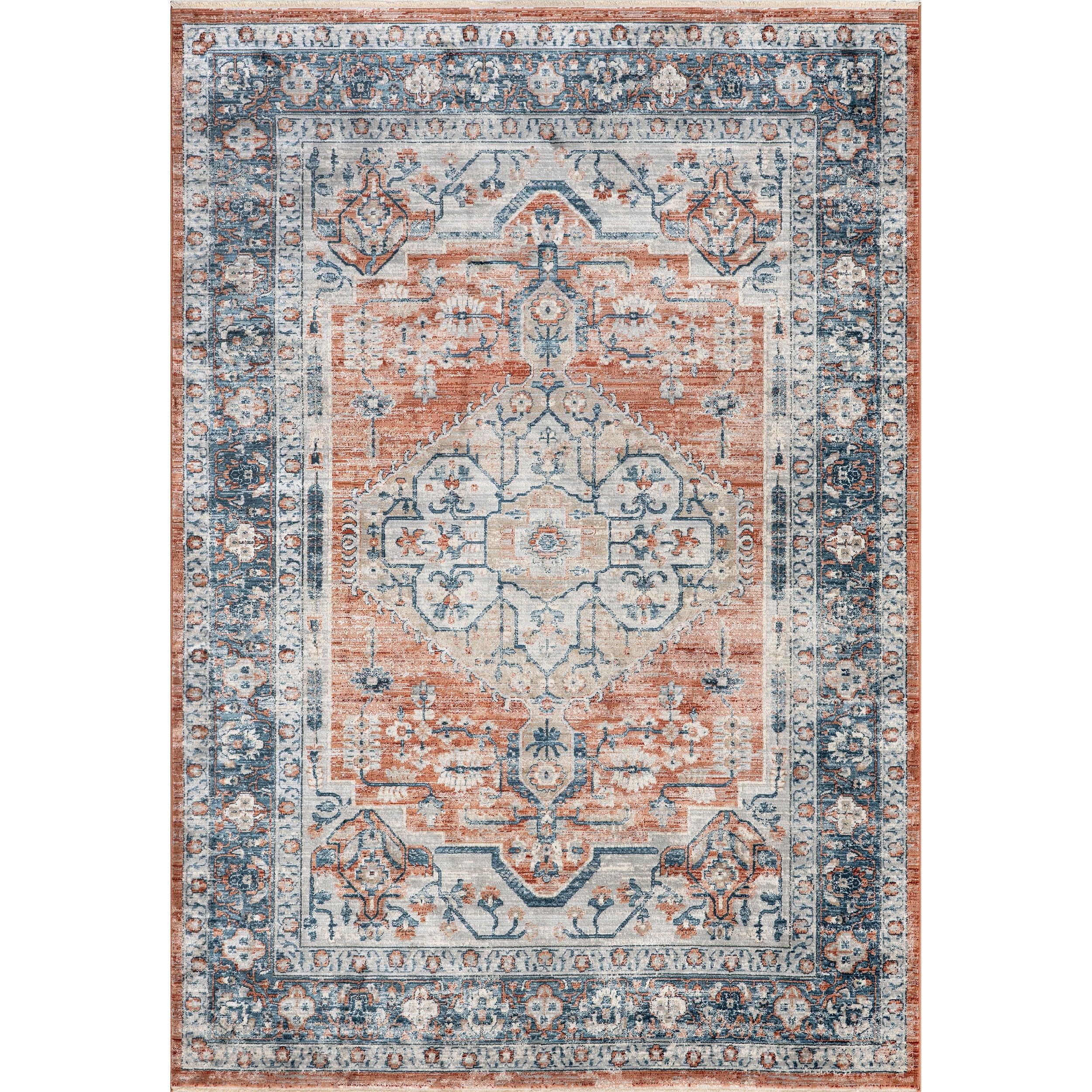 Zara Vintage Medallion Area Rug - Frankwebs