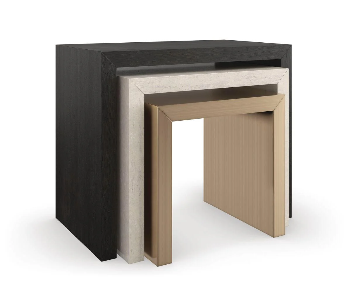 Modern Principles Contrast Nesting Tables - Frankwebs