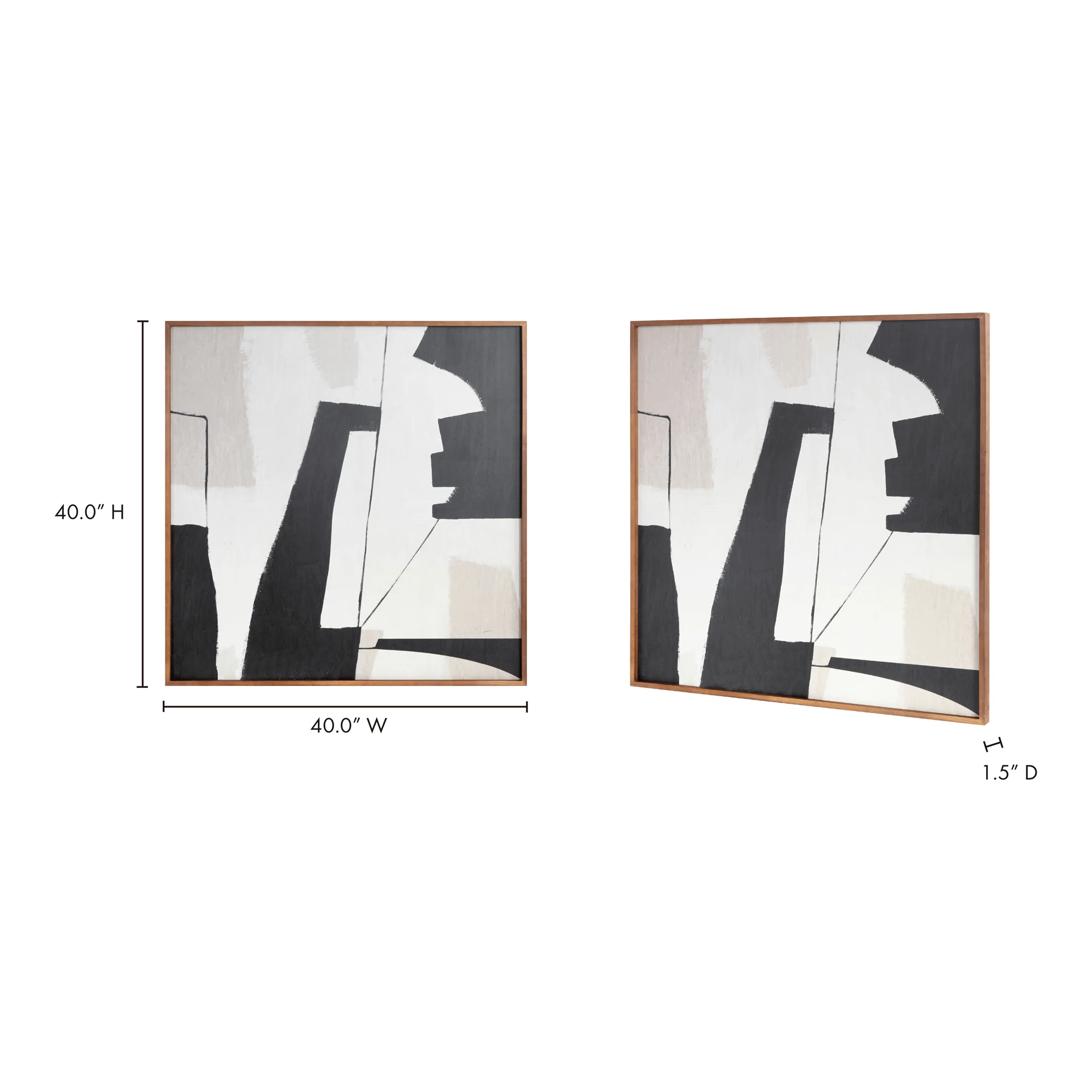 Nostalgia Framed Painting Warm Palette - Frankwebs