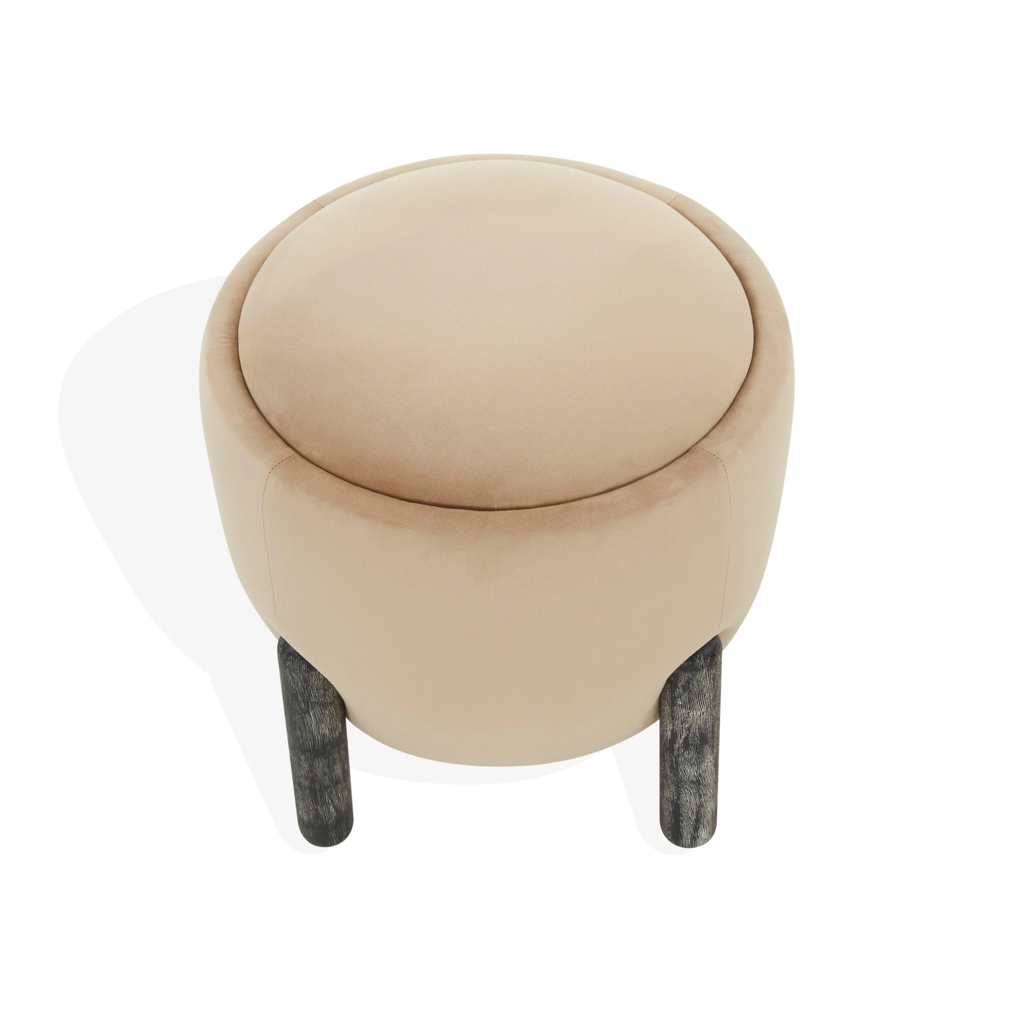 CLARABELLA UPHOLSTERED OTTOMAN - Frankwebs