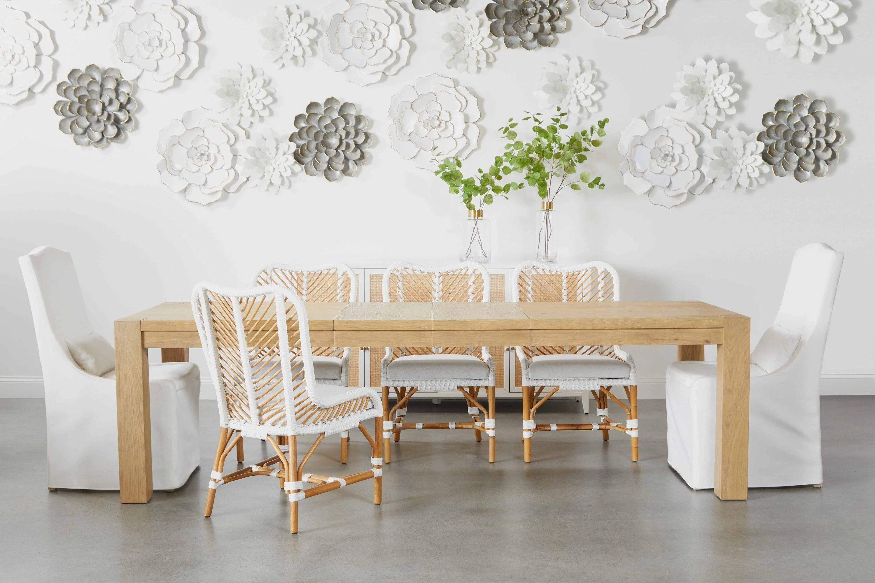 Colette Slipcover Dining Chair, Set of 2 - Frankwebs